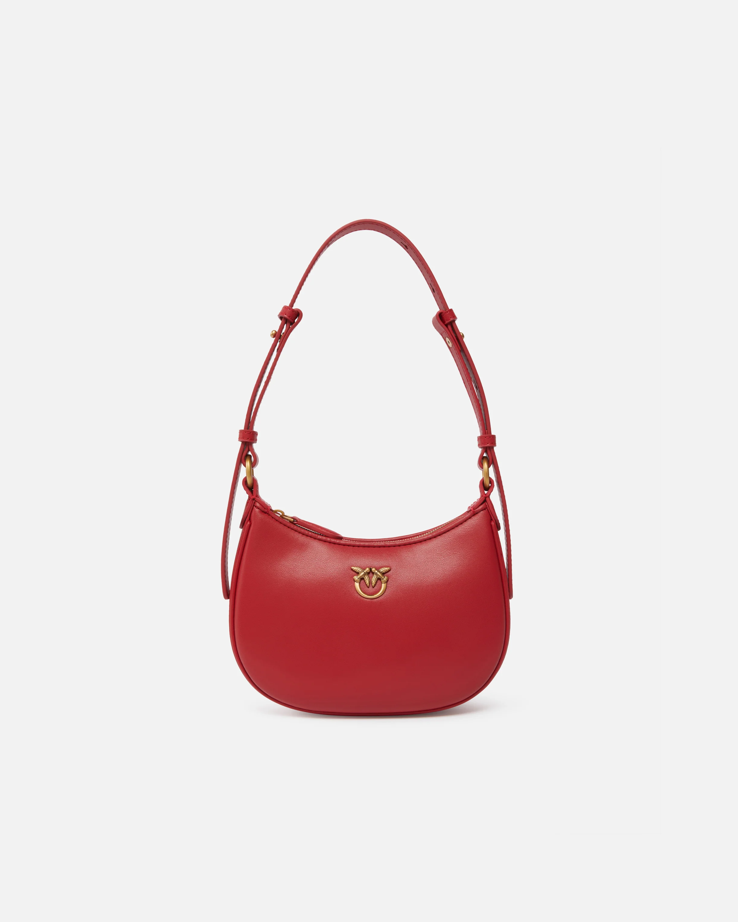 Baby borsa a spalla Half Moon in pelle