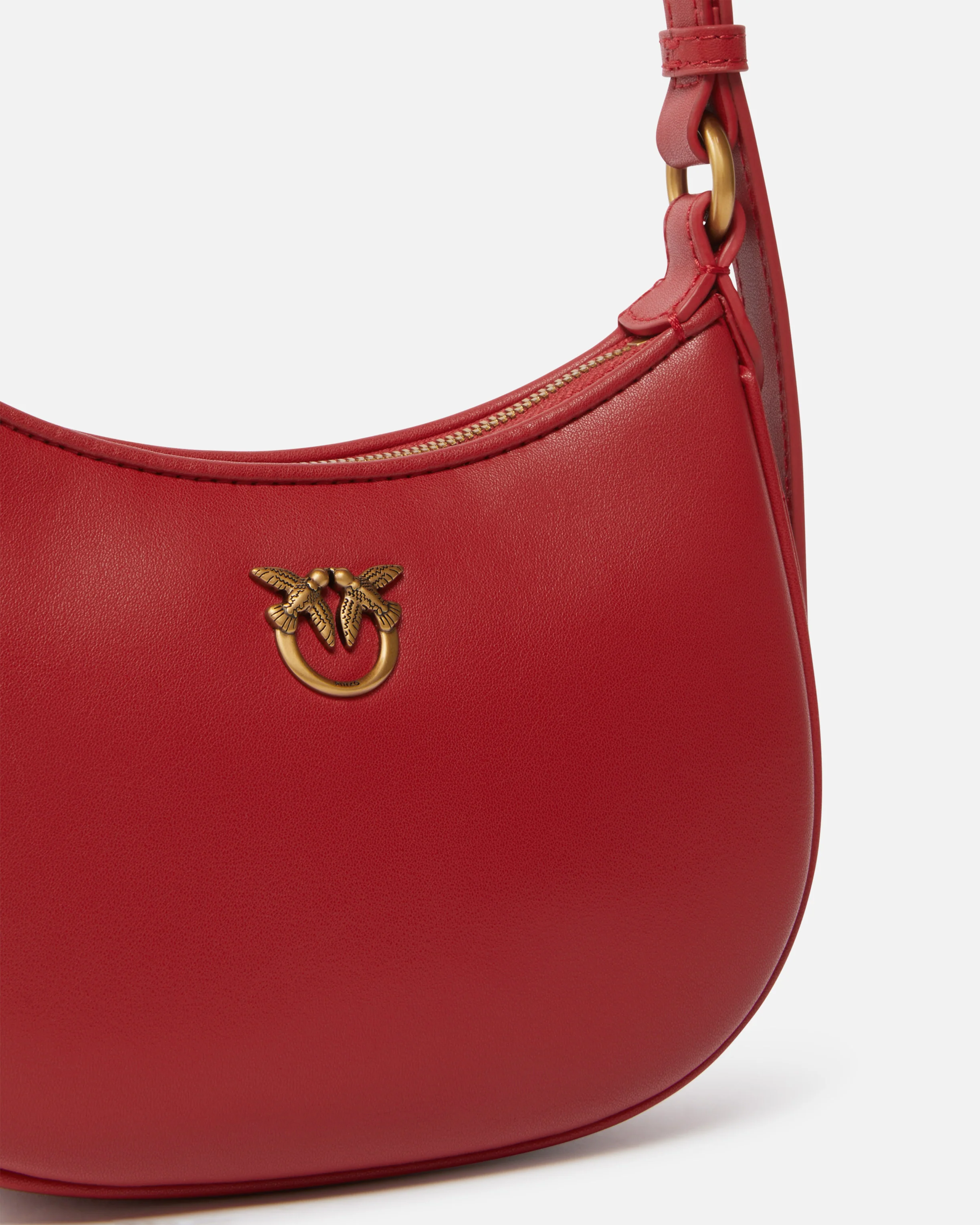 Baby borsa a spalla Half Moon in pelle - Image 3
