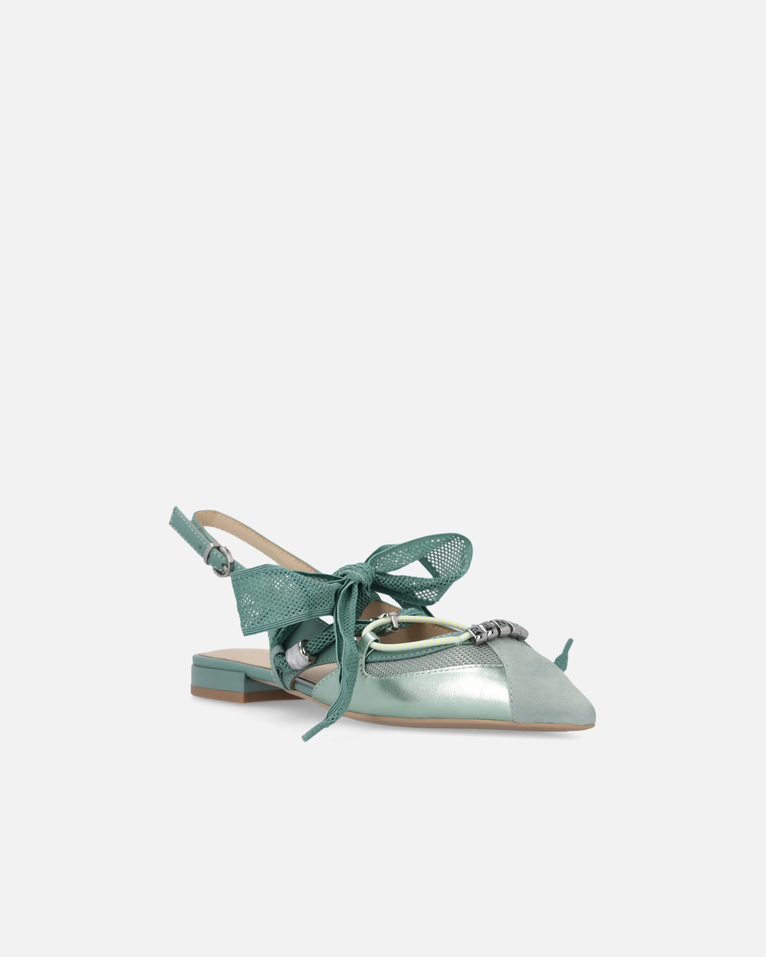 Ballerine slingback con lacci - Image 2