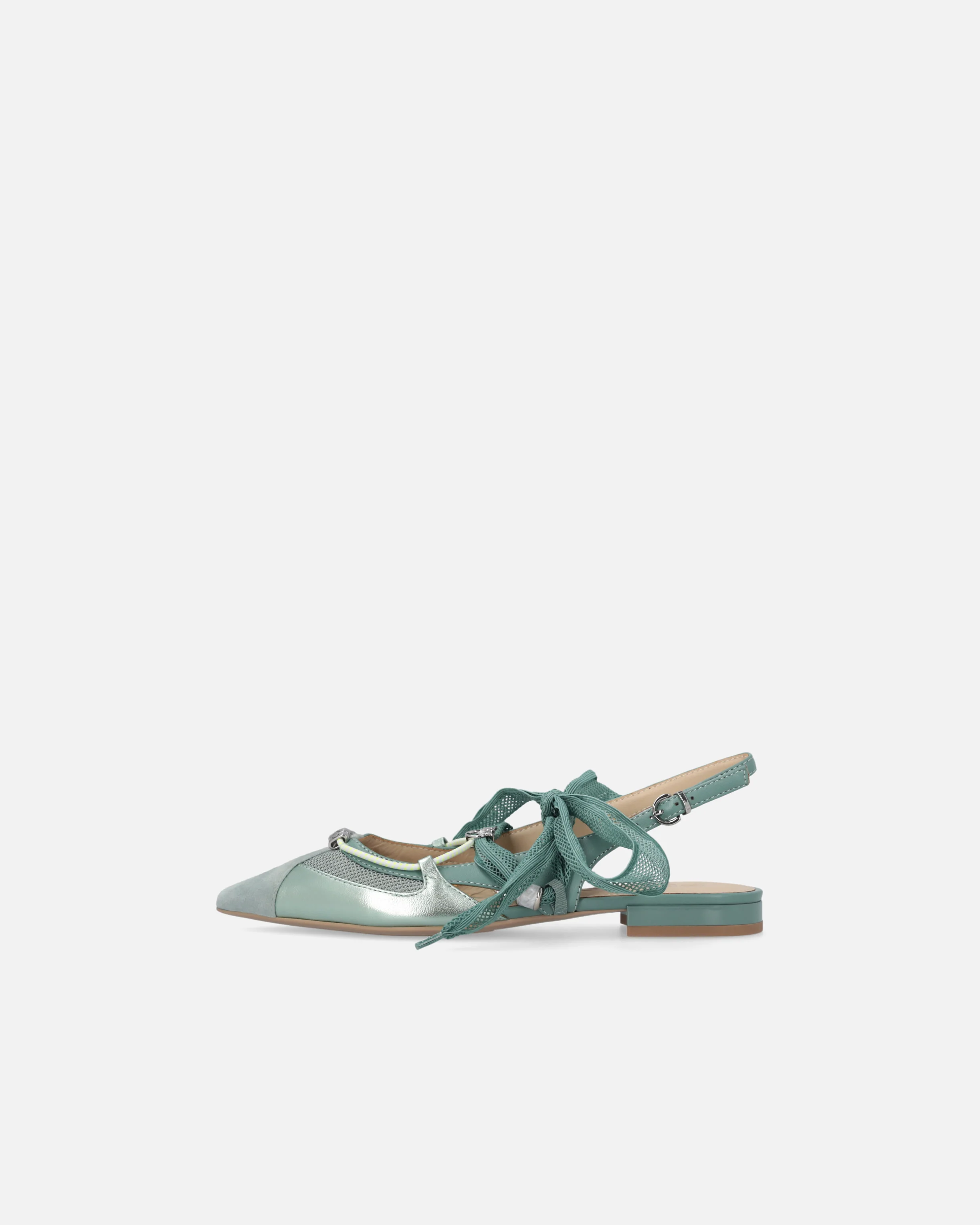 Ballerine slingback con lacci - Image 5