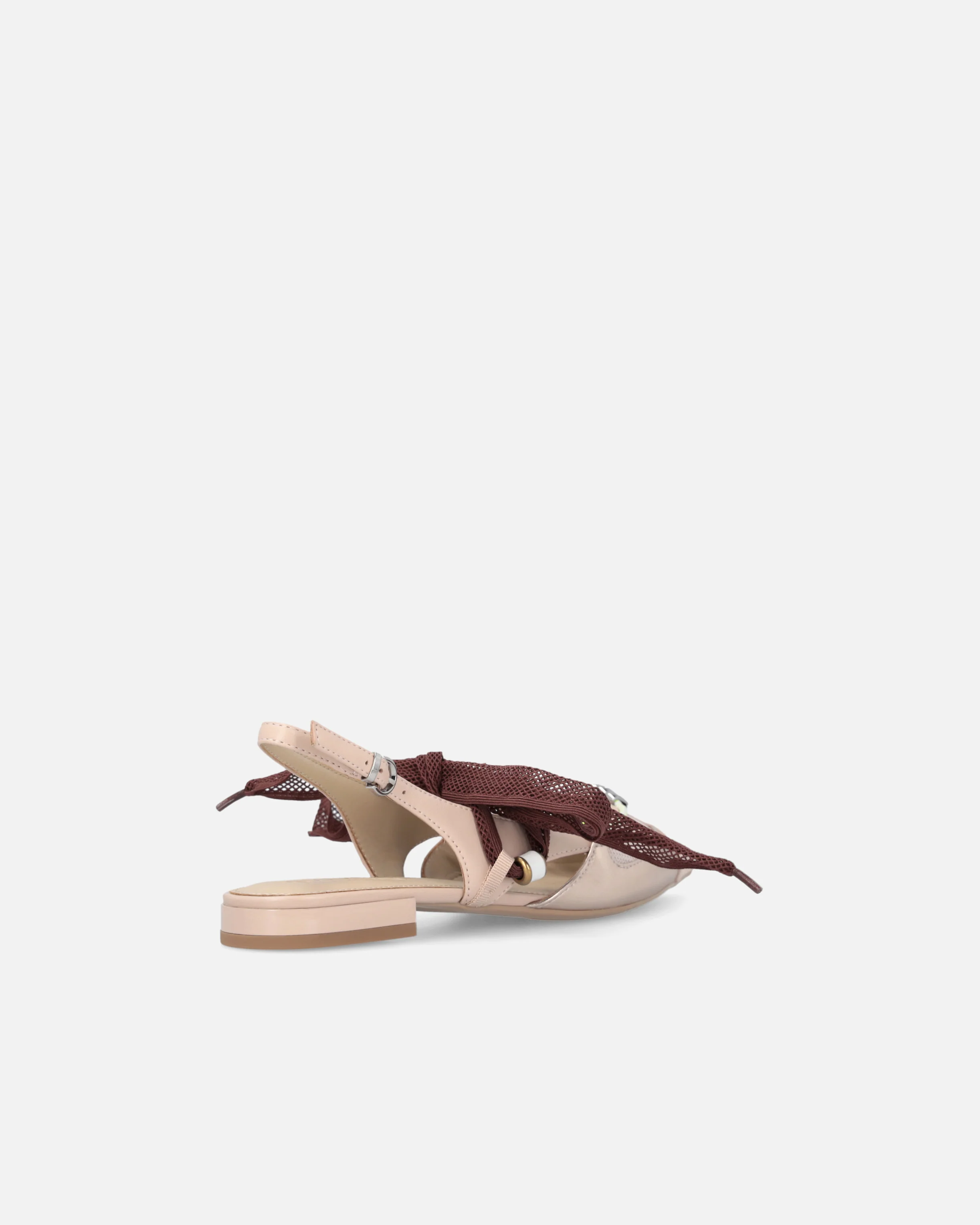 Ballerine slingback con lacci - Image 3