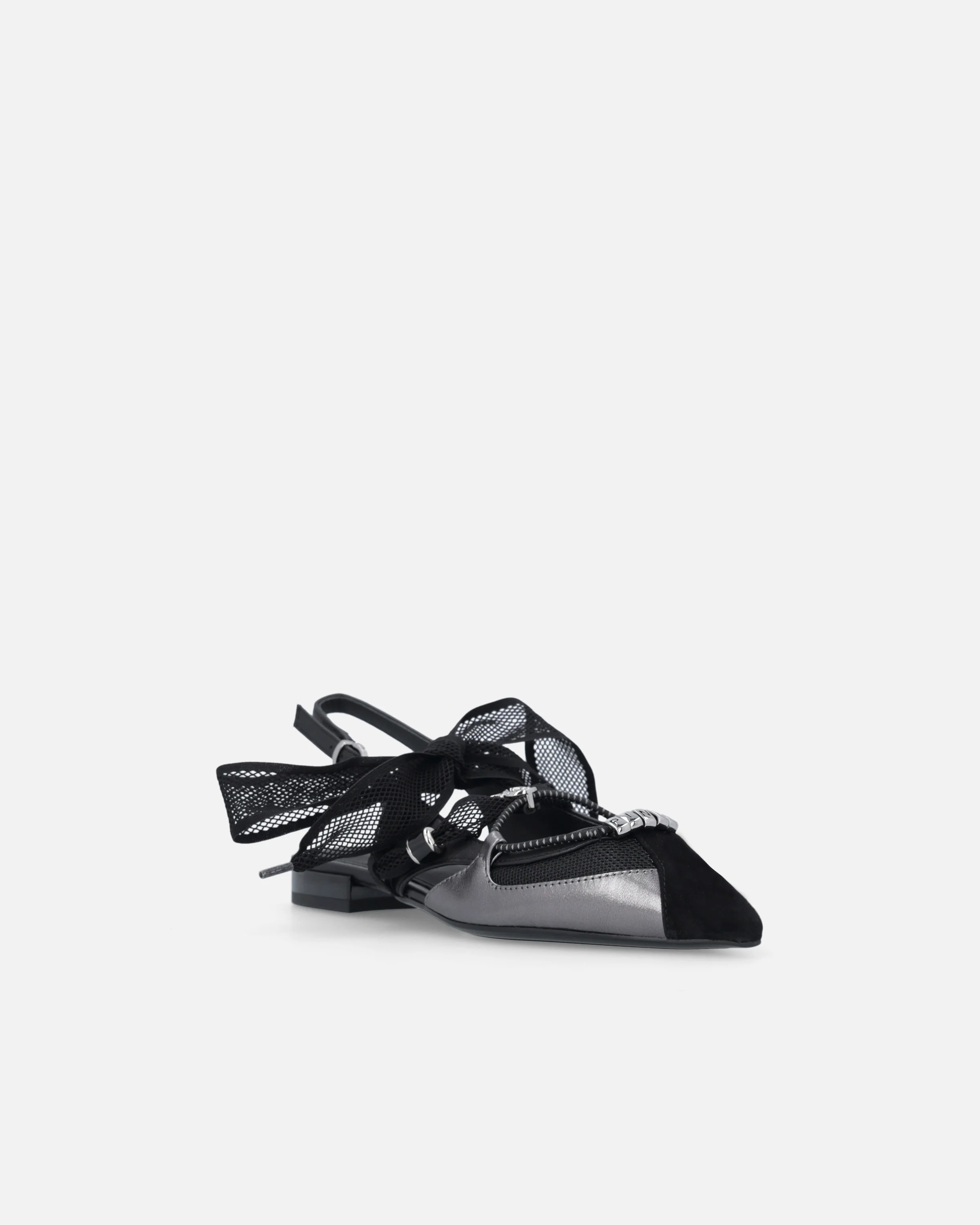 Ballerine slingback con lacci - Image 2
