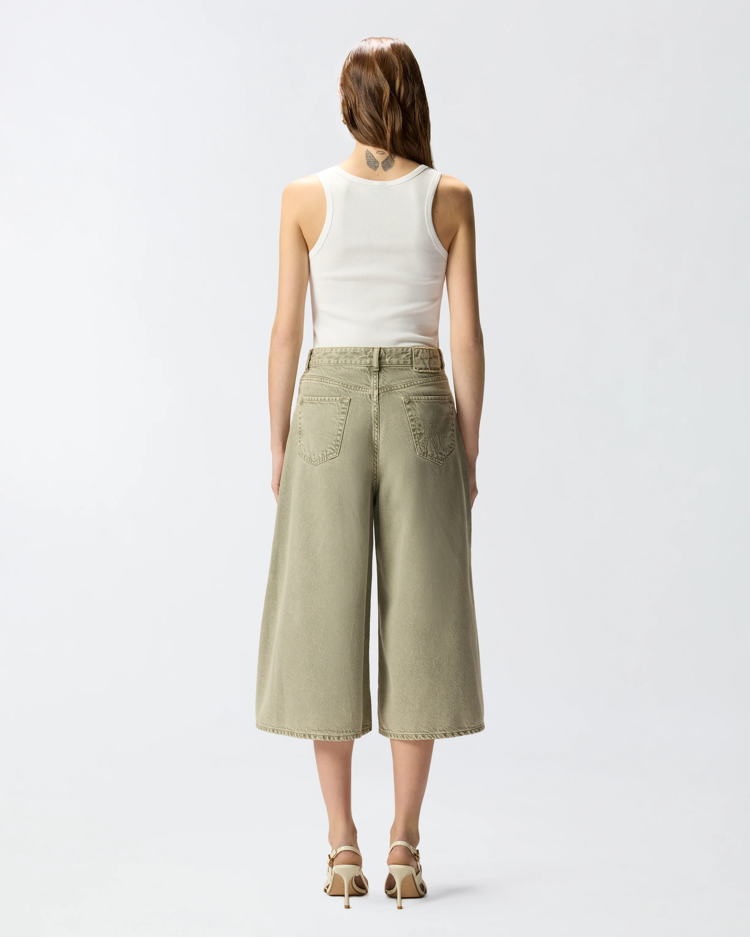 Bermuda lunghi in denim - Image 3