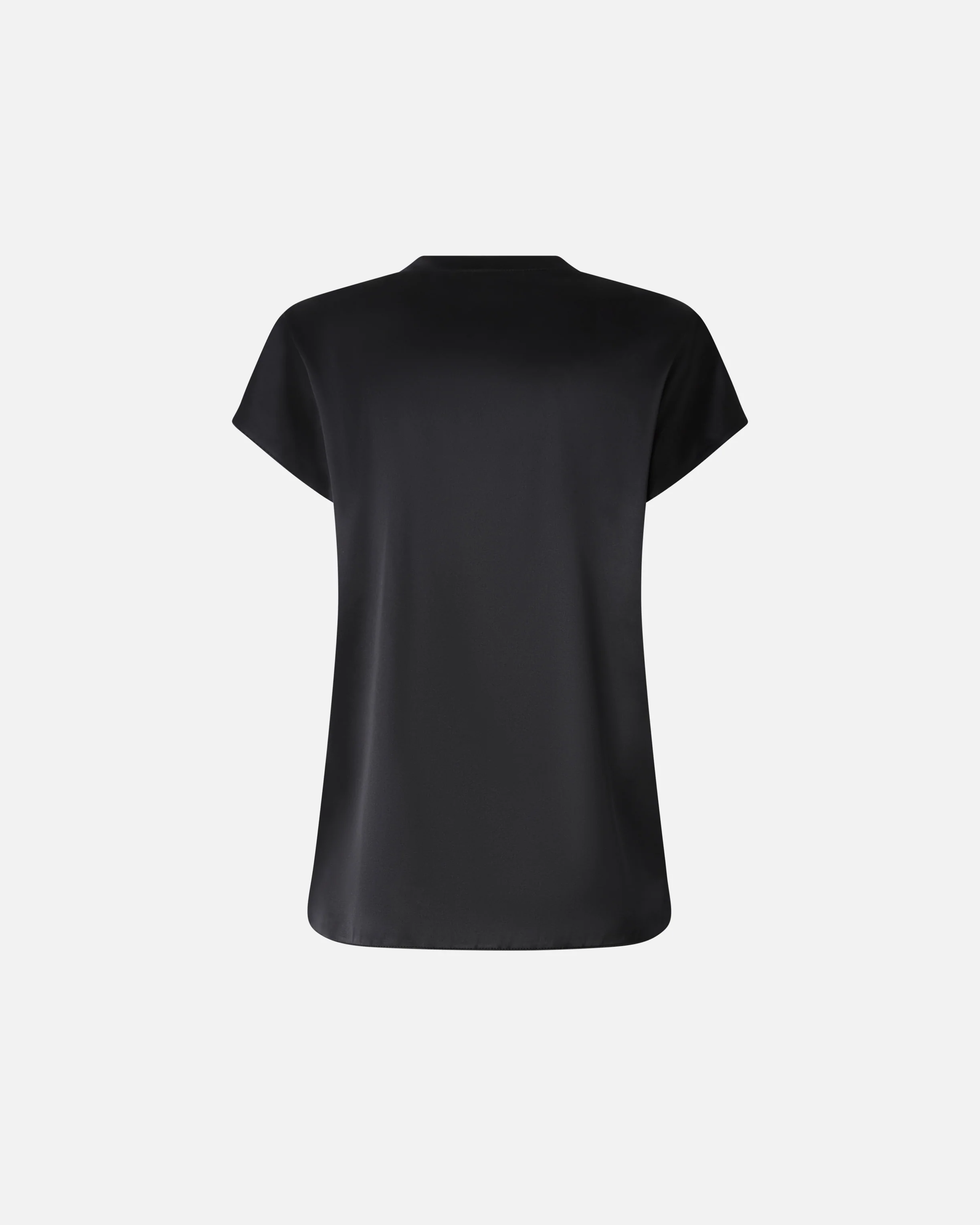 Blusa a maniche corte in satin - Image 6