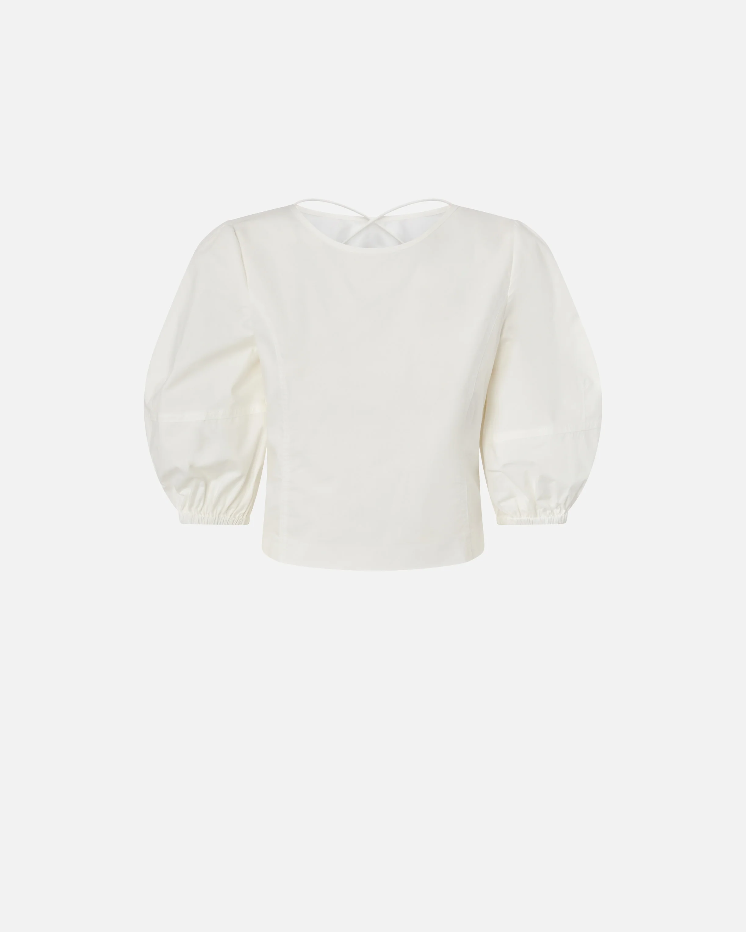 Blusa cropped con schiena scoperta - Image 5