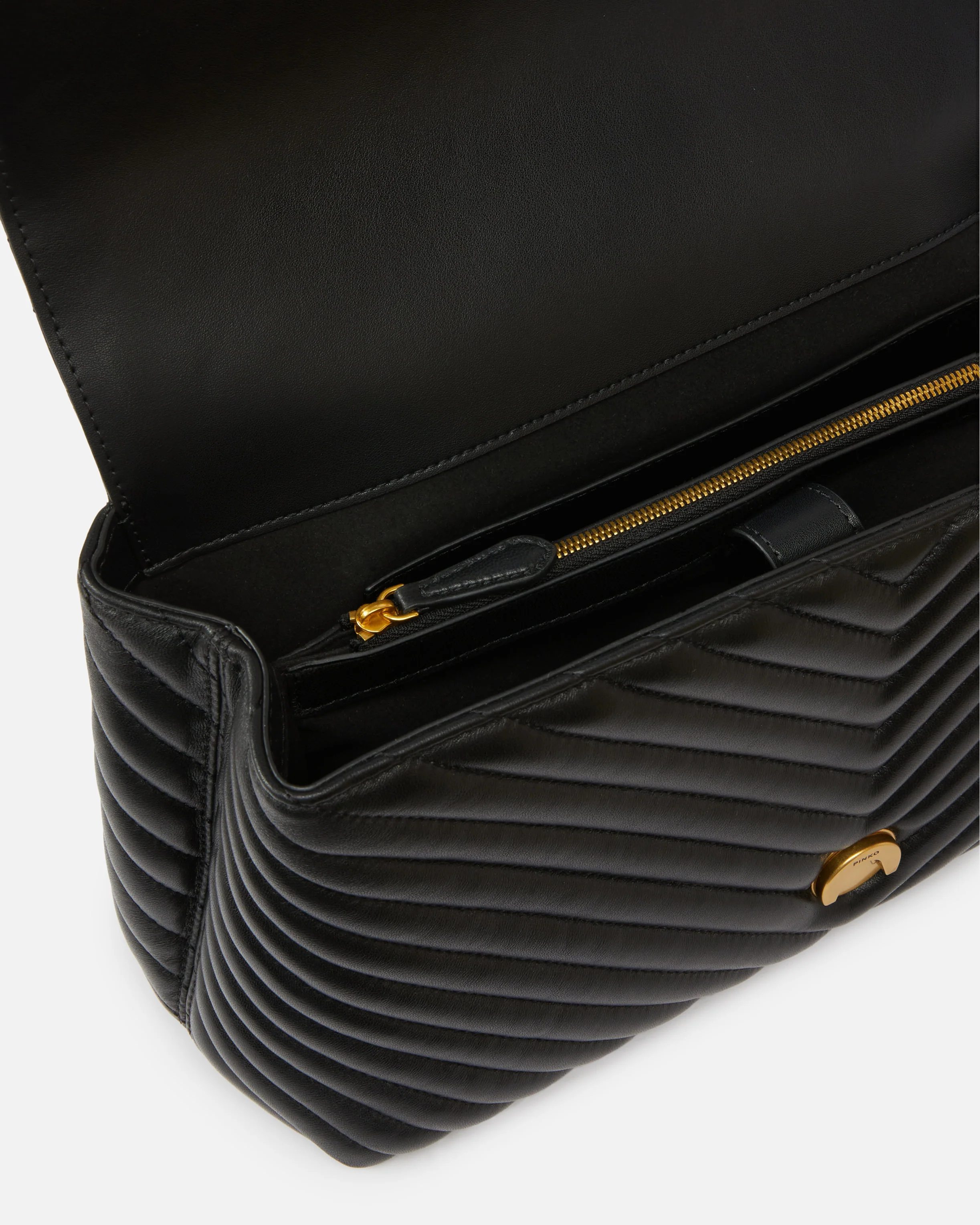 Borsa a mano grande Lady Love Bag Puff Chevron - Image 4