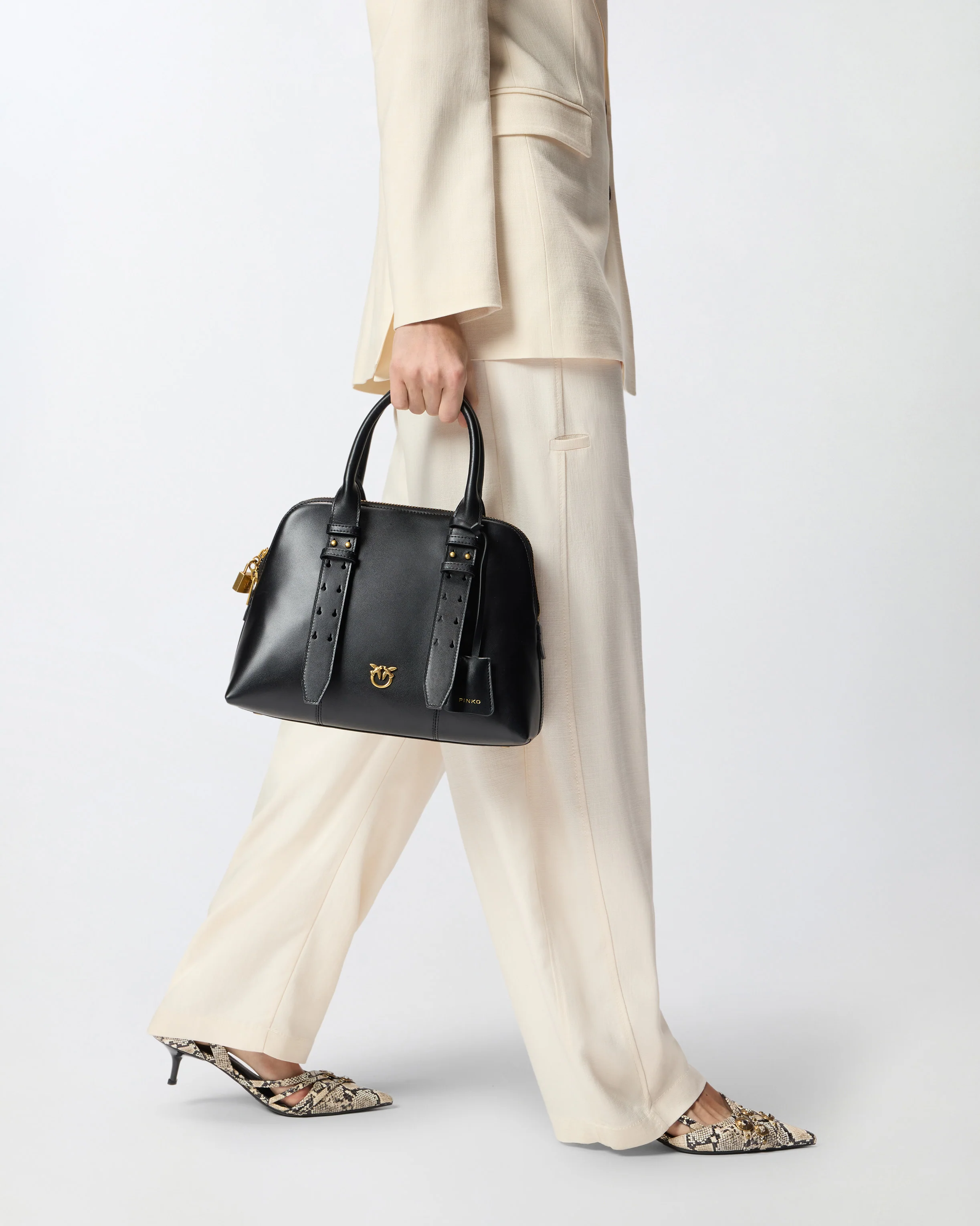 Borsa a mano media Escape Bag in pelle - Image 5