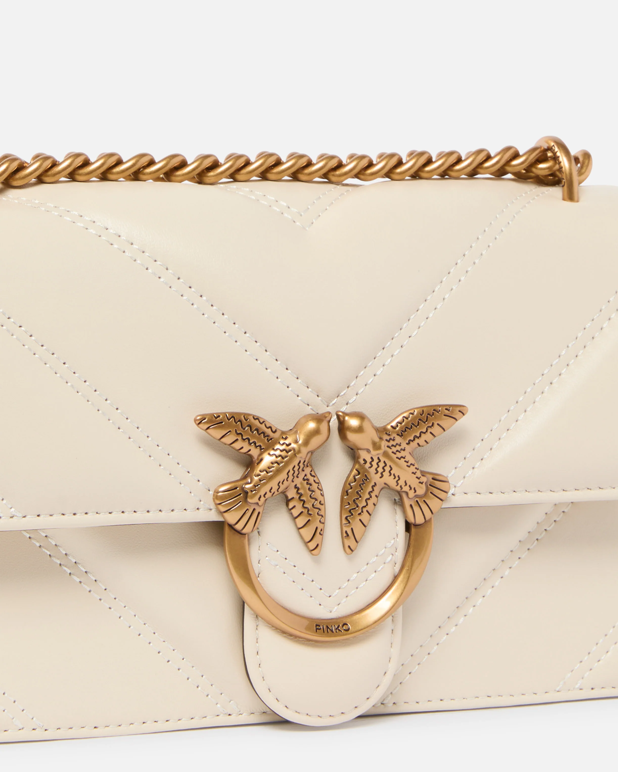Borsa a mano piccola Love Bag One in pelle - Image 3