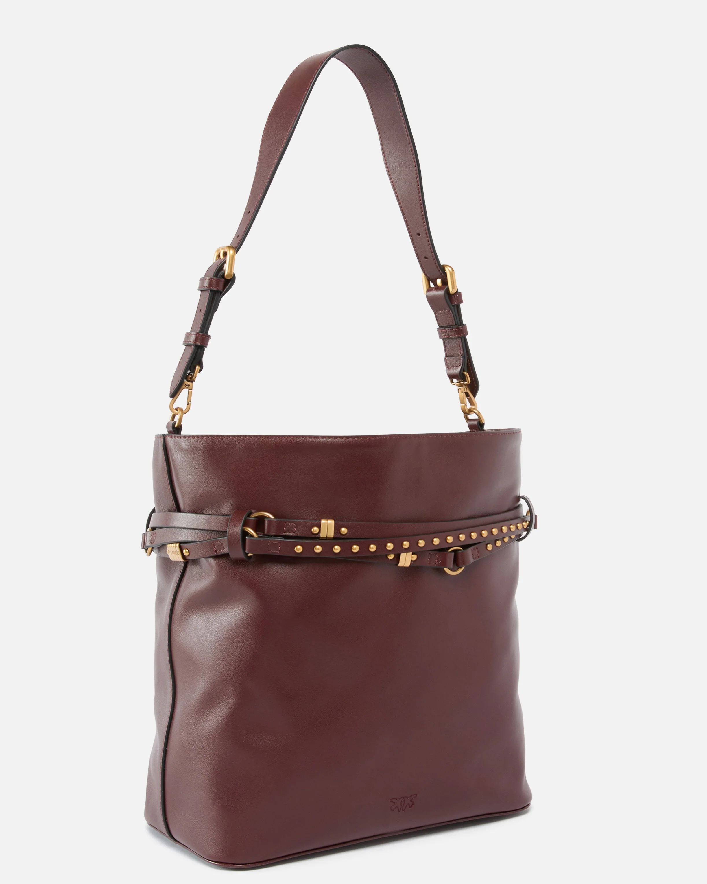 Borsa a spalla media Bucket Belt Bag in pelle - Image 2