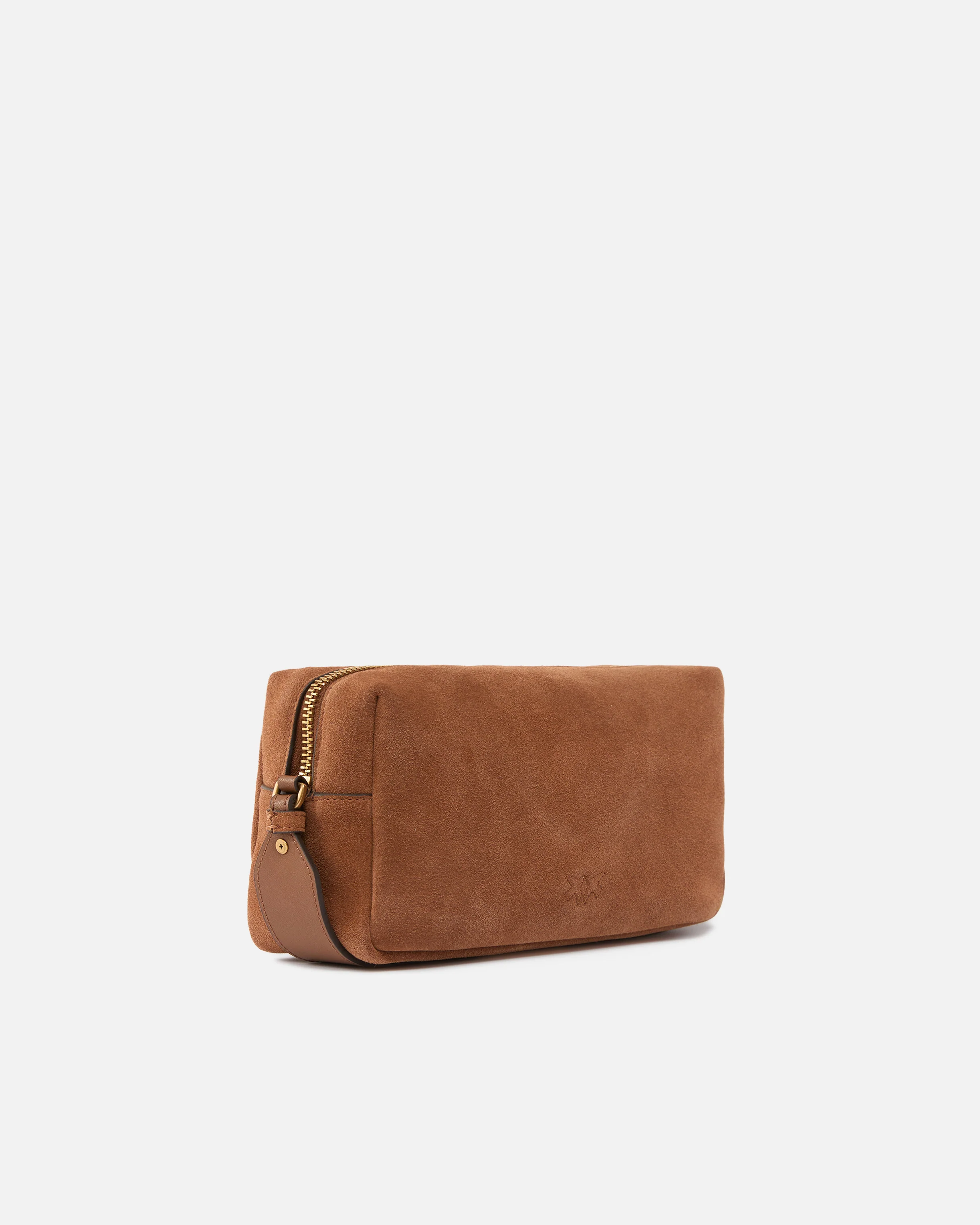 Borsa a spalla media Horizontal Bag in suede - Image 2