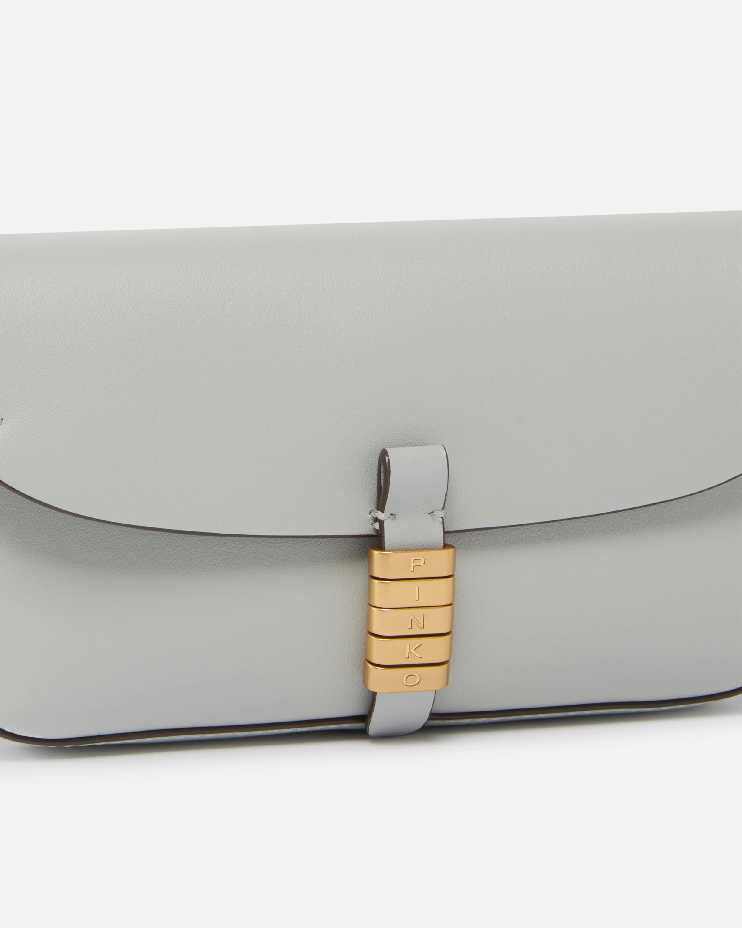 Borsa a spalla media Saddle Flat in pelle - Image 3