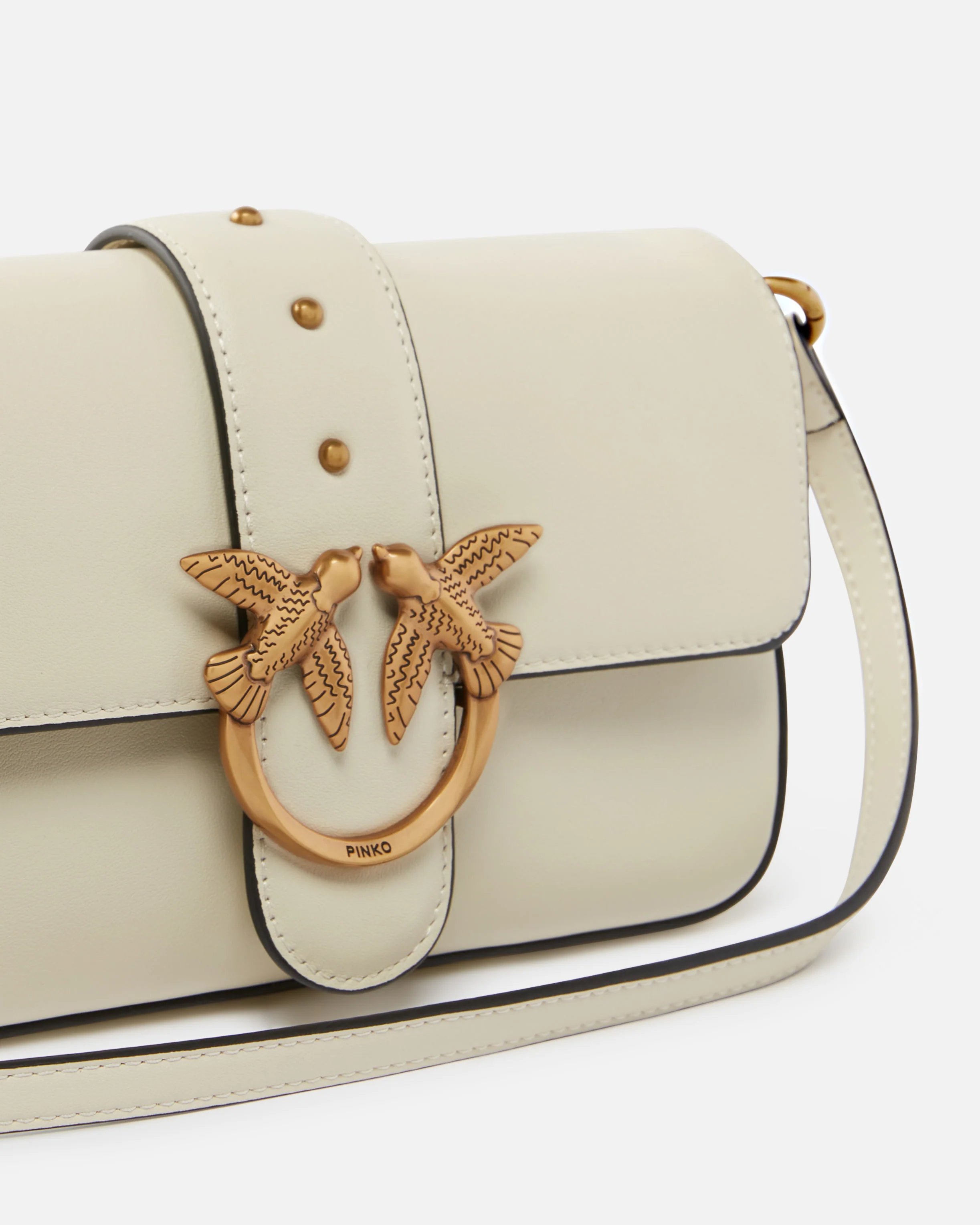 Borsa a spalla morbida Mini Love Bag in pelle - Image 3