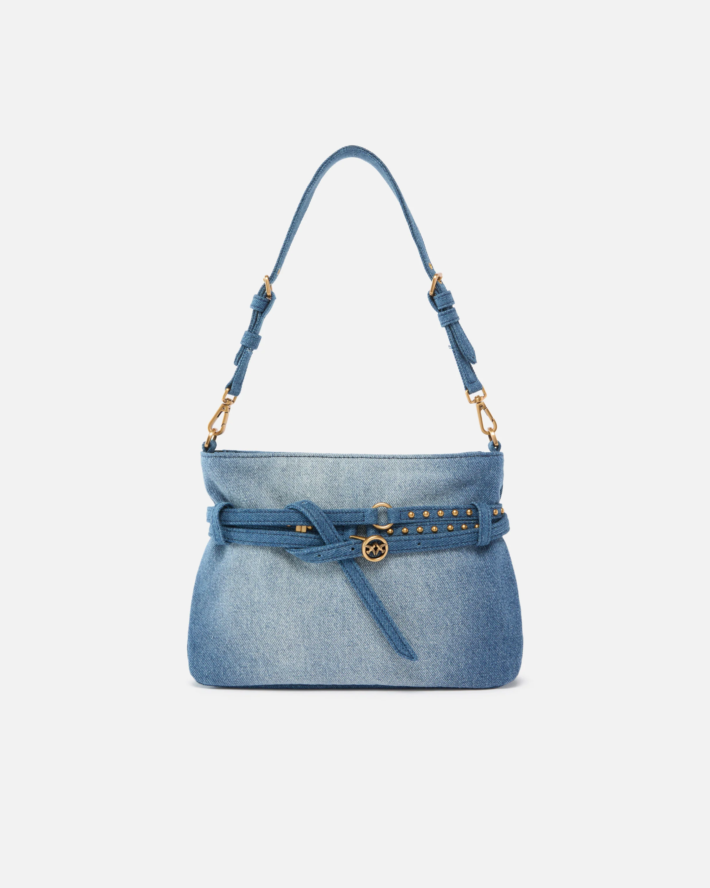 Borsa a spalla piccola Belt Bag Mini in denim