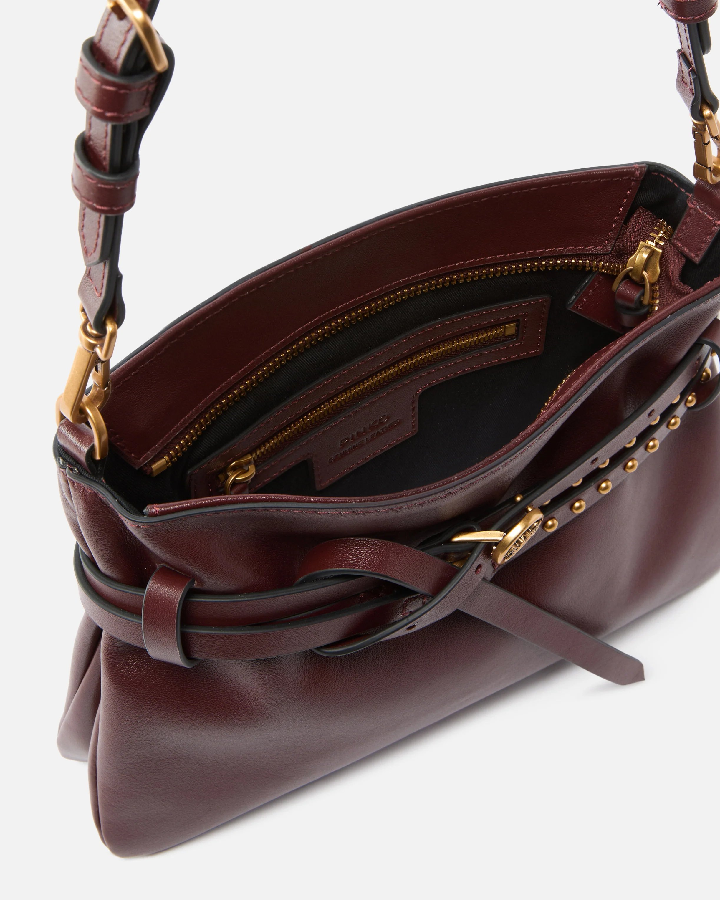 Borsa a spalla piccola Belt Bag Mini in pelle - Image 4