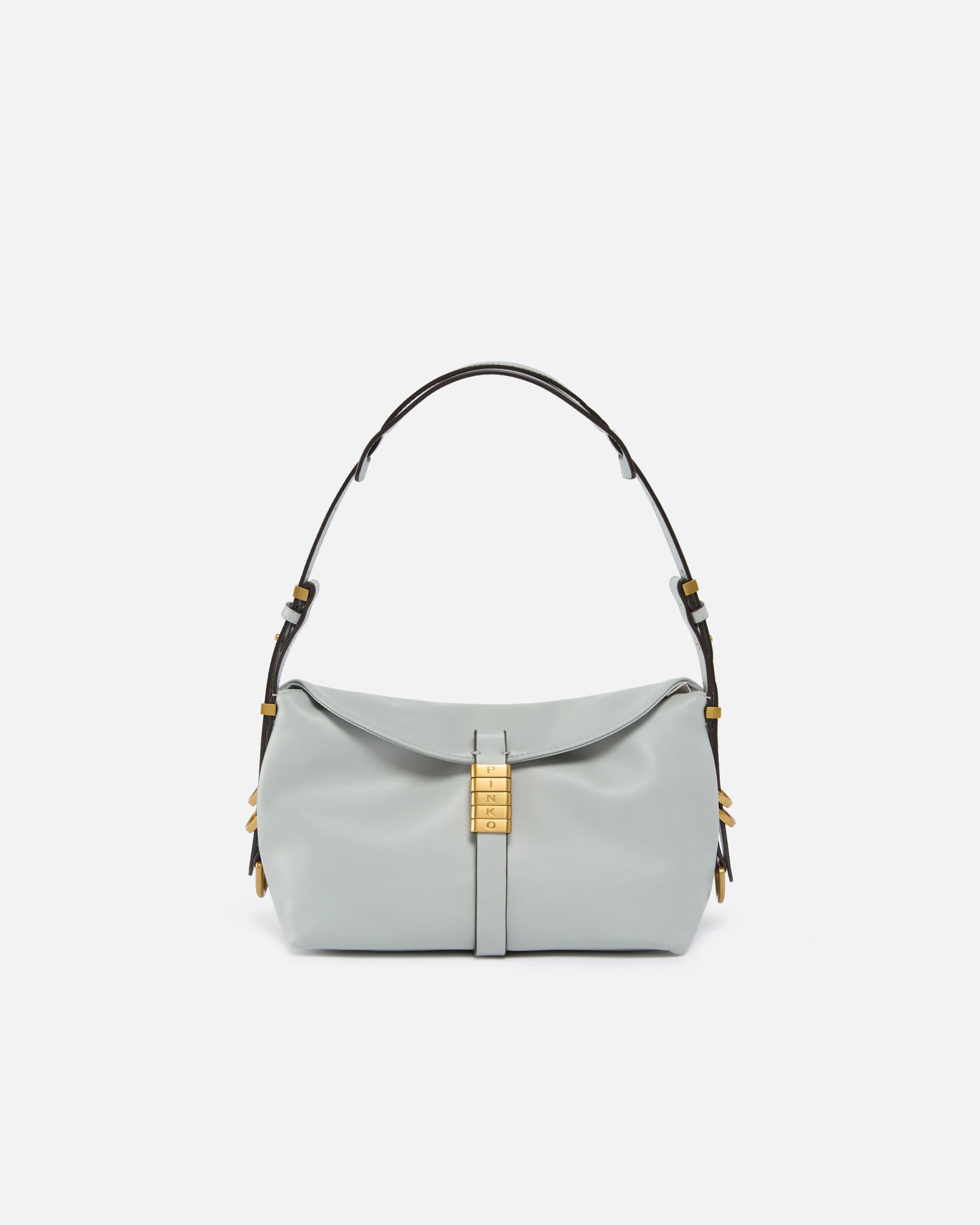 Borsa a spalla piccola Saddle Bag in pelle