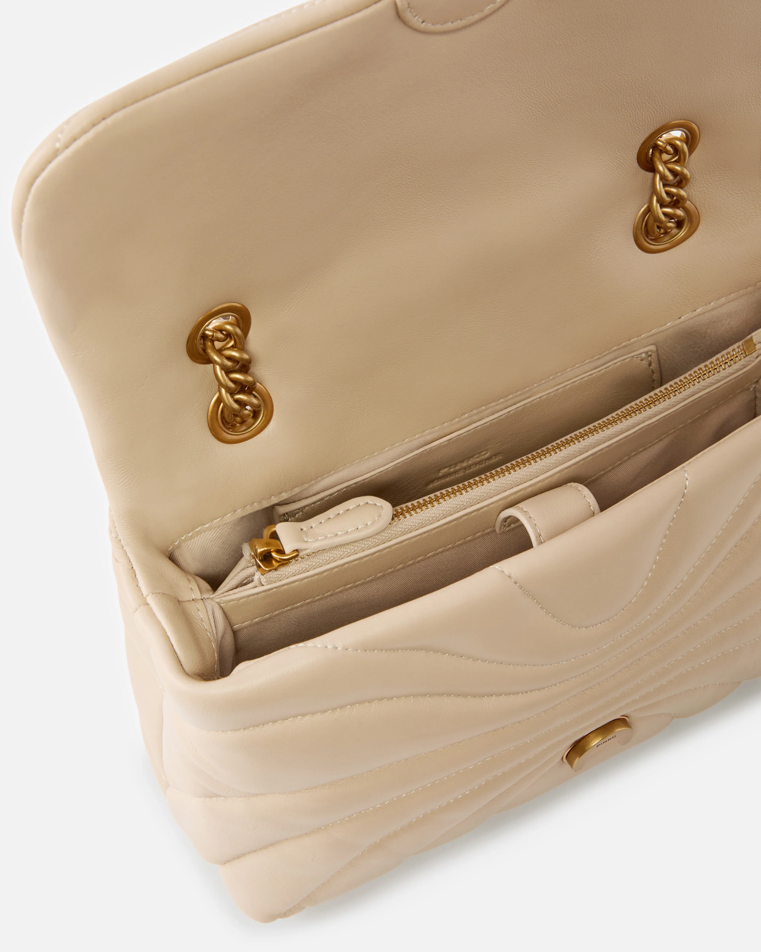 Borsa a tracolla grande Love Bag Puff trapunta farfalla - Image 4