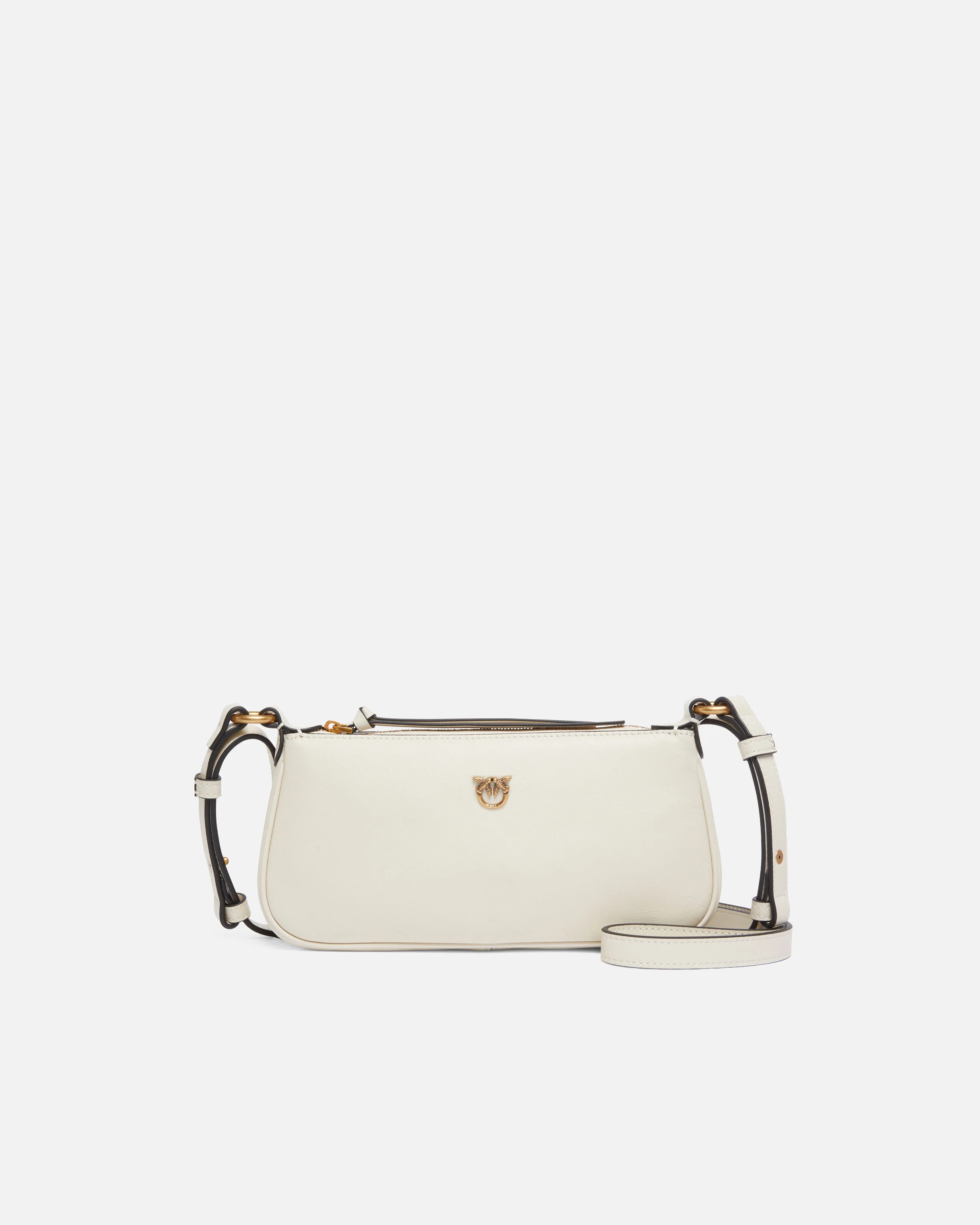 Borsa a tracolla Mini Half Moon in pelle