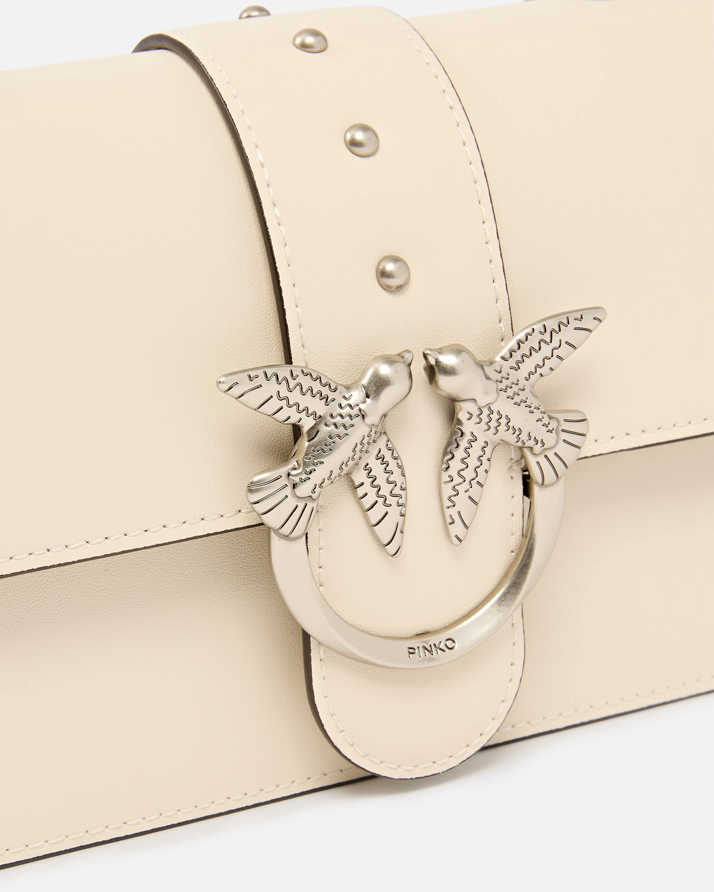 Borsa a tracolla piccola Love Bag One in pelle - Image 3