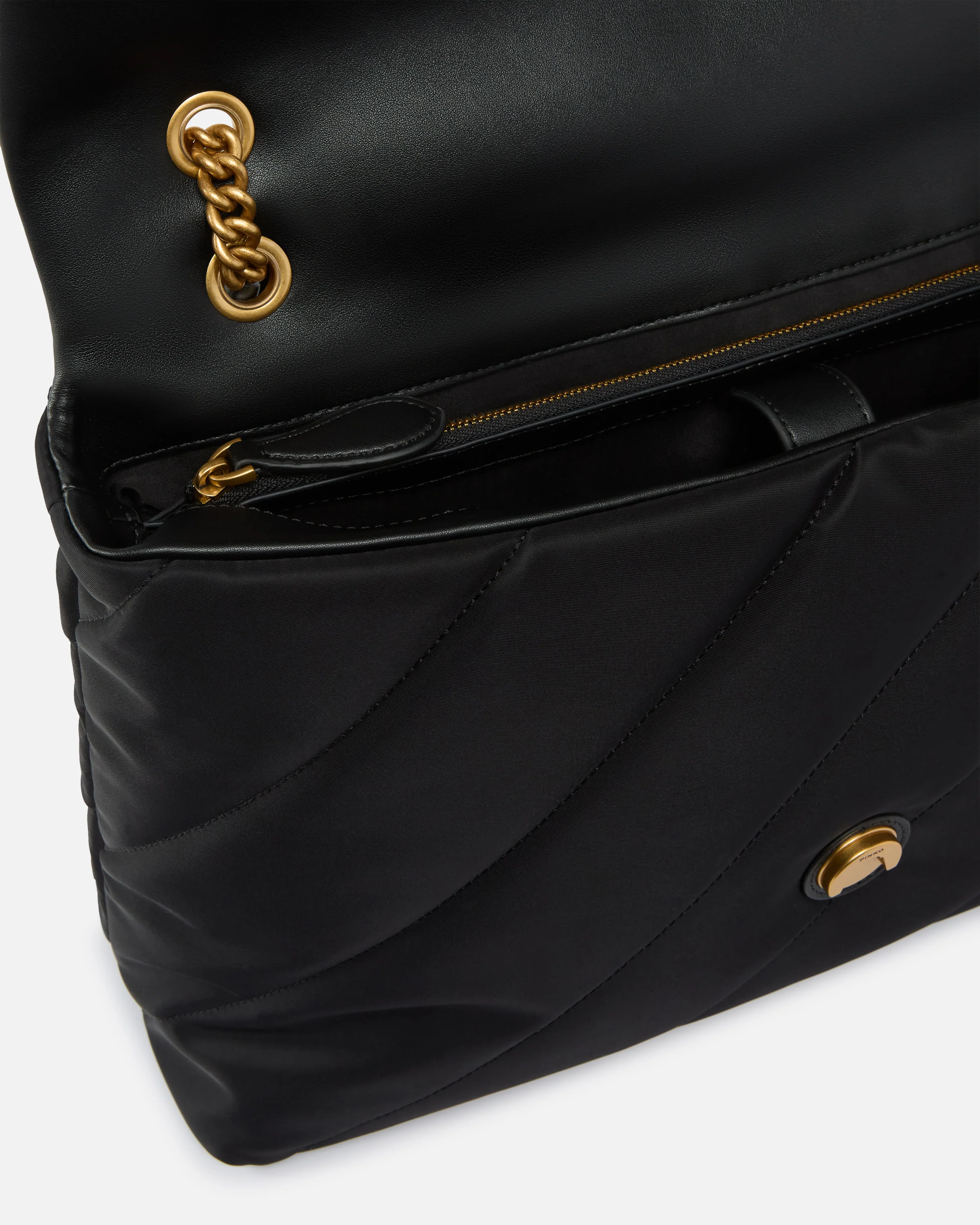 Borsa grande trapuntata Love Bag tessuto riciclato - Image 4