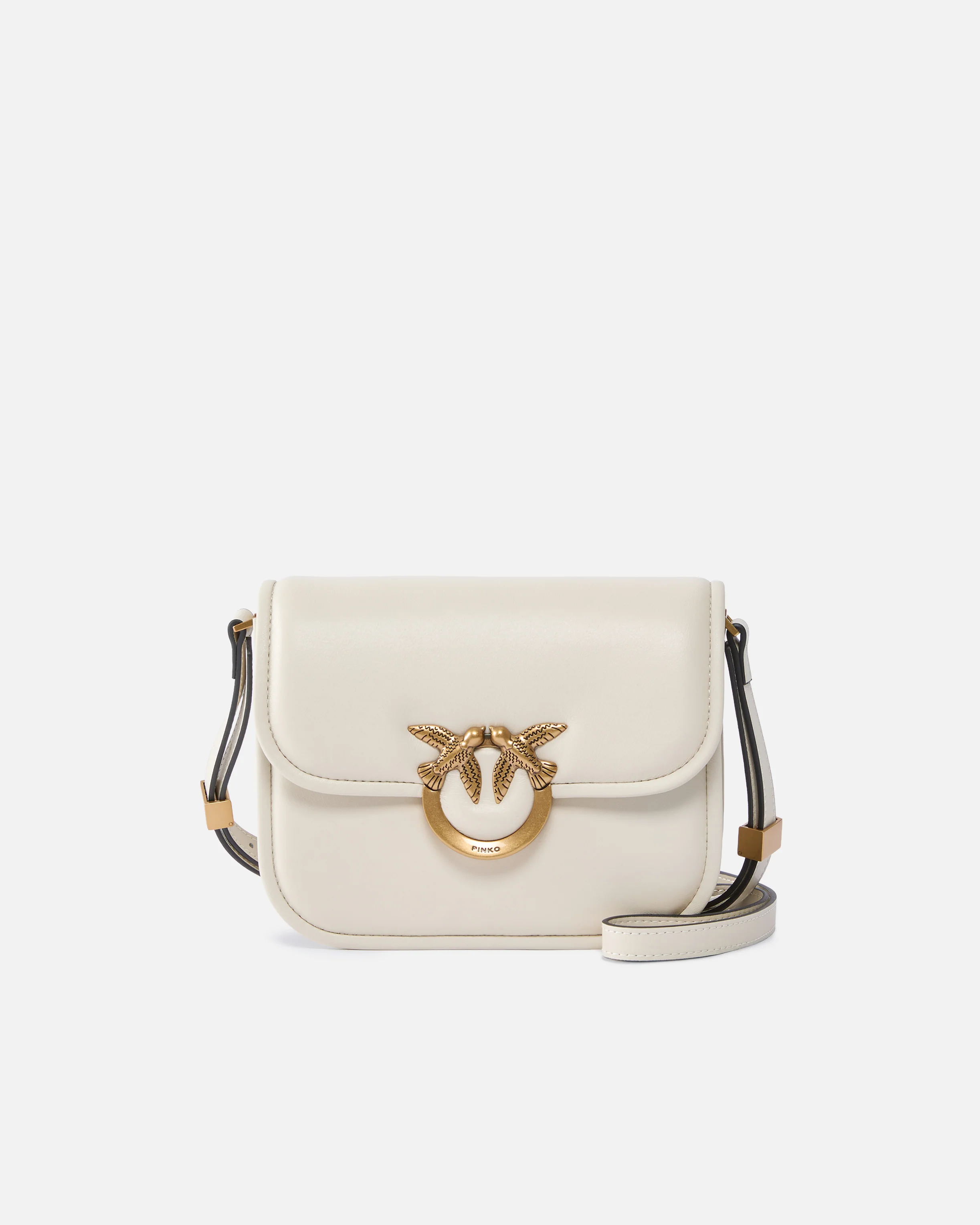 Borsa media a spalla Love Bag Box in nappa