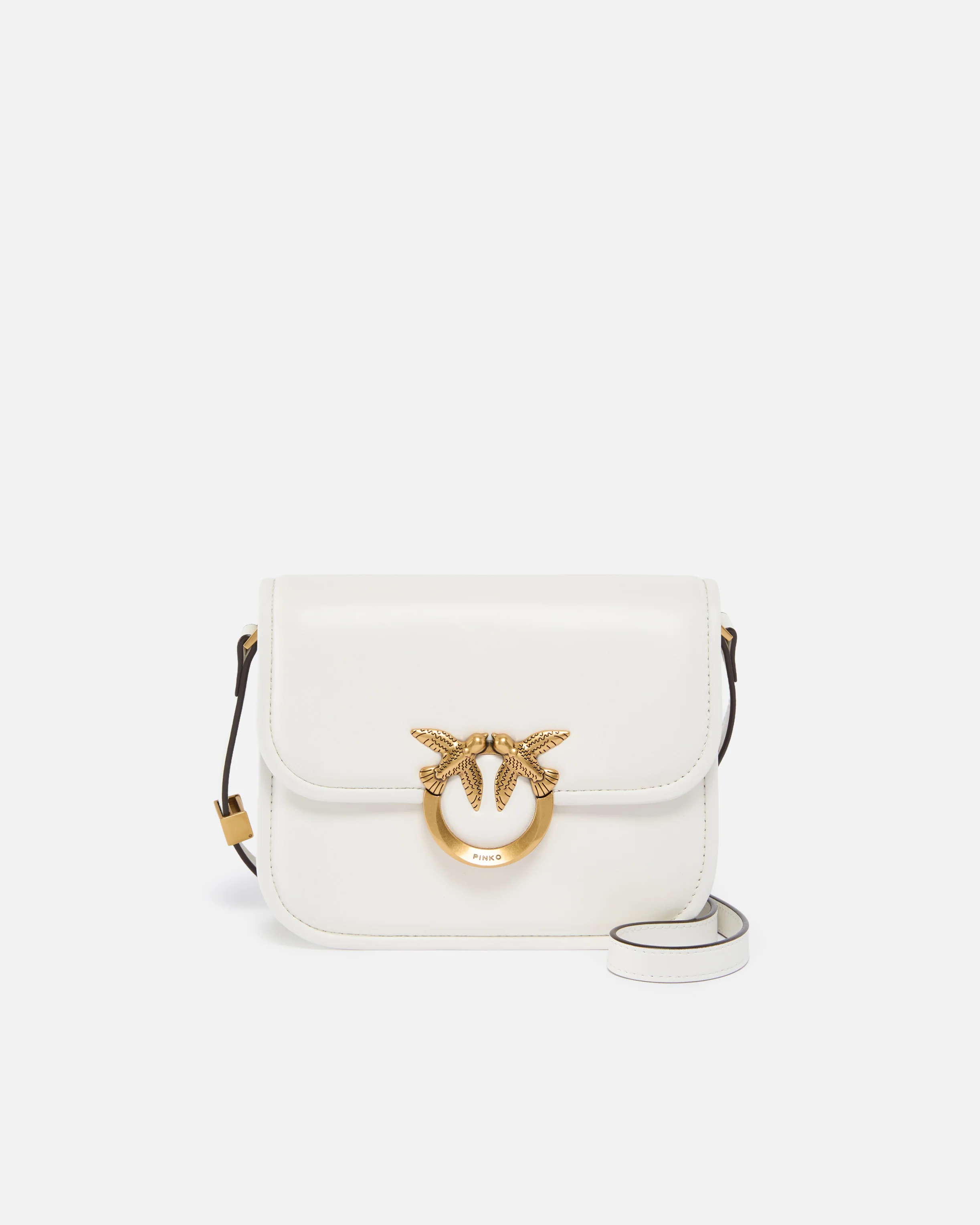 Borsa media a spalla Love Bag Box in nappa