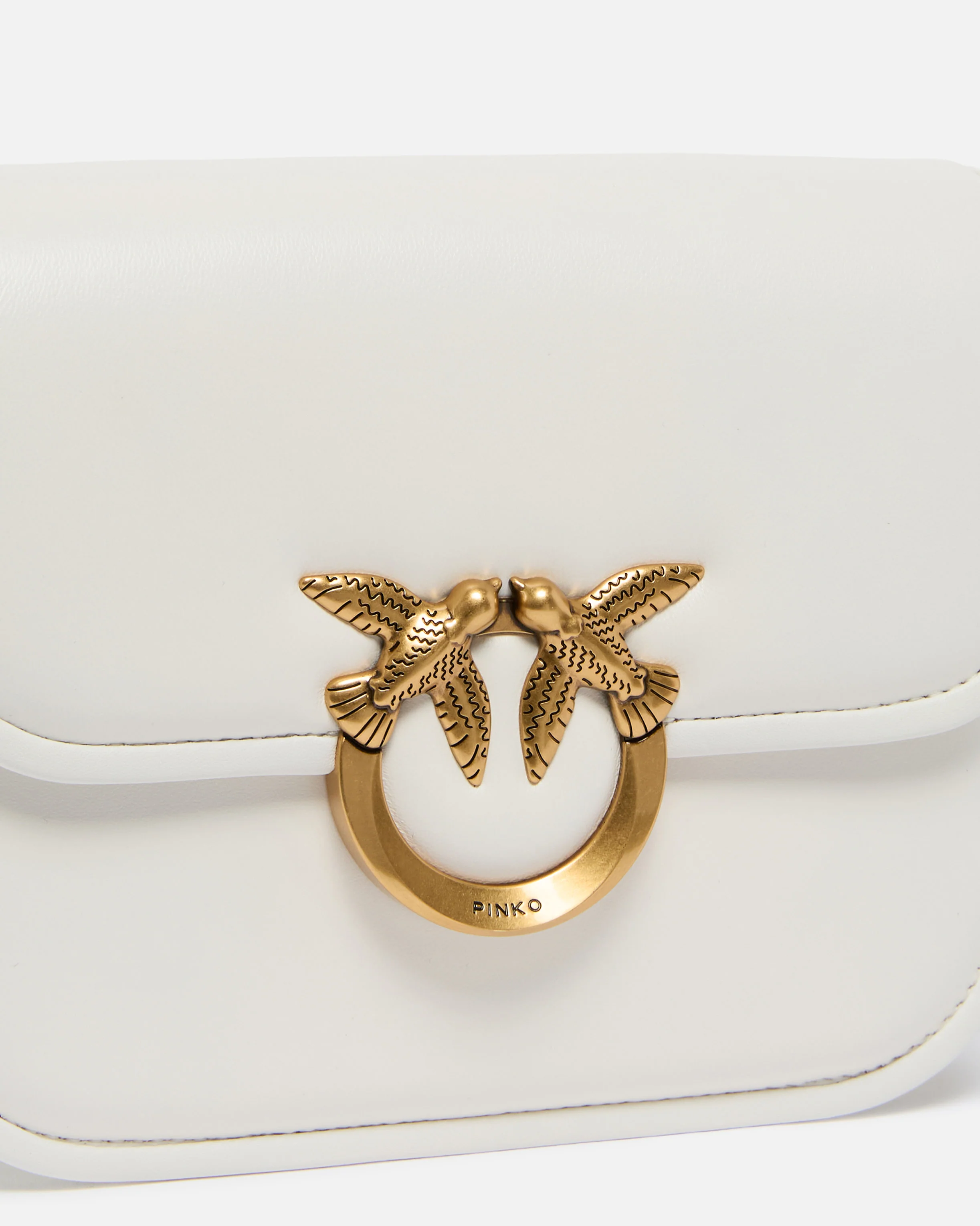 Borsa media a spalla Love Bag Box in nappa - Image 3