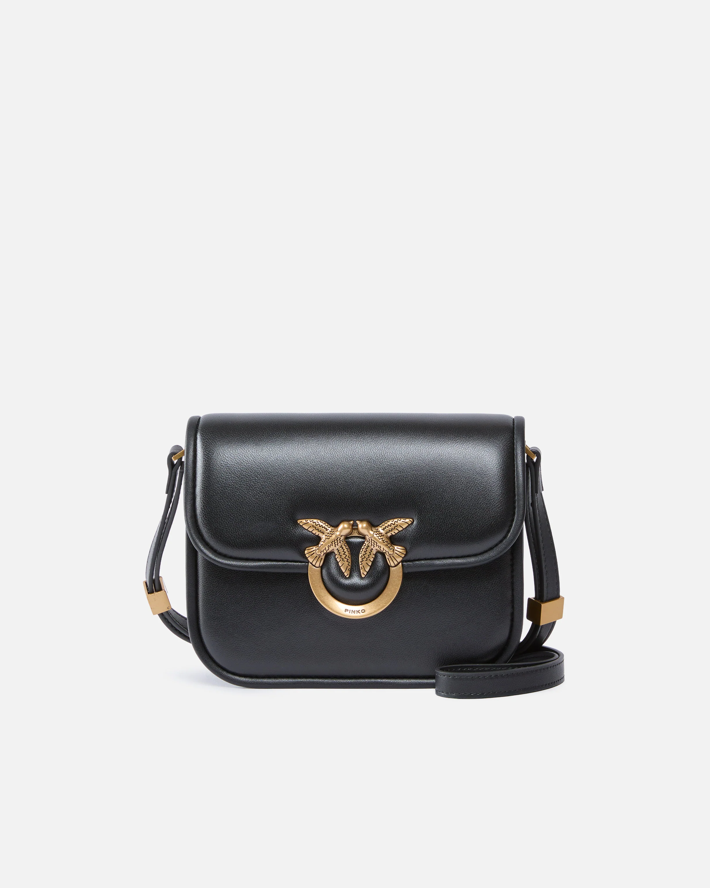 Borsa media a spalla Love Bag Box in nappa