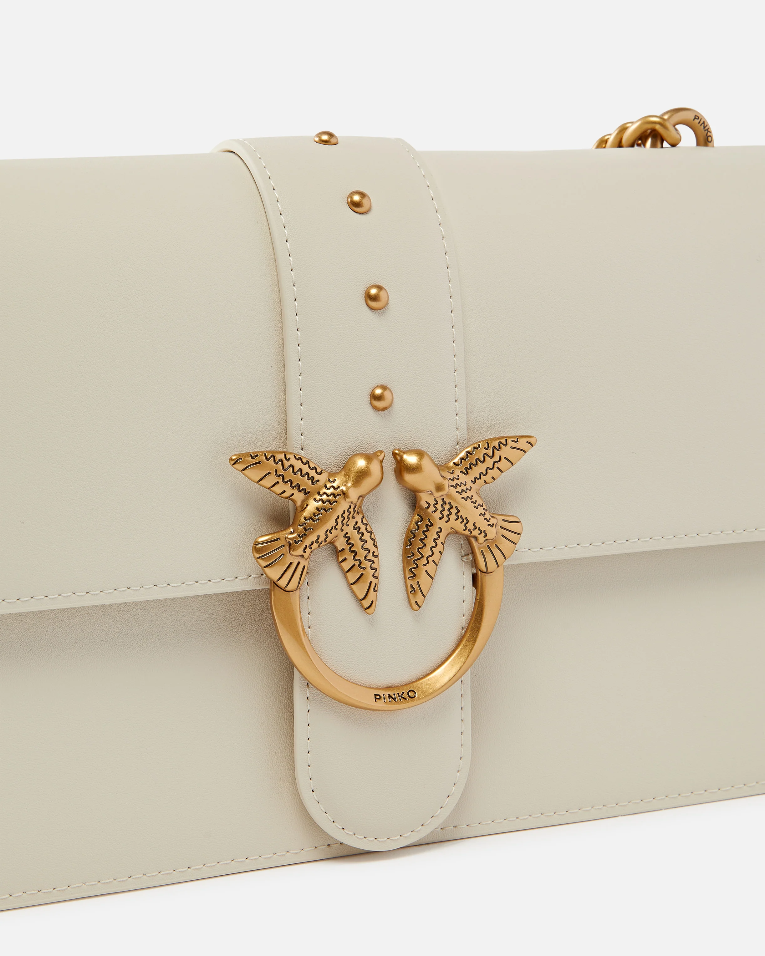 Borsa media a spalla Love Bag One Simply in pelle - Image 3