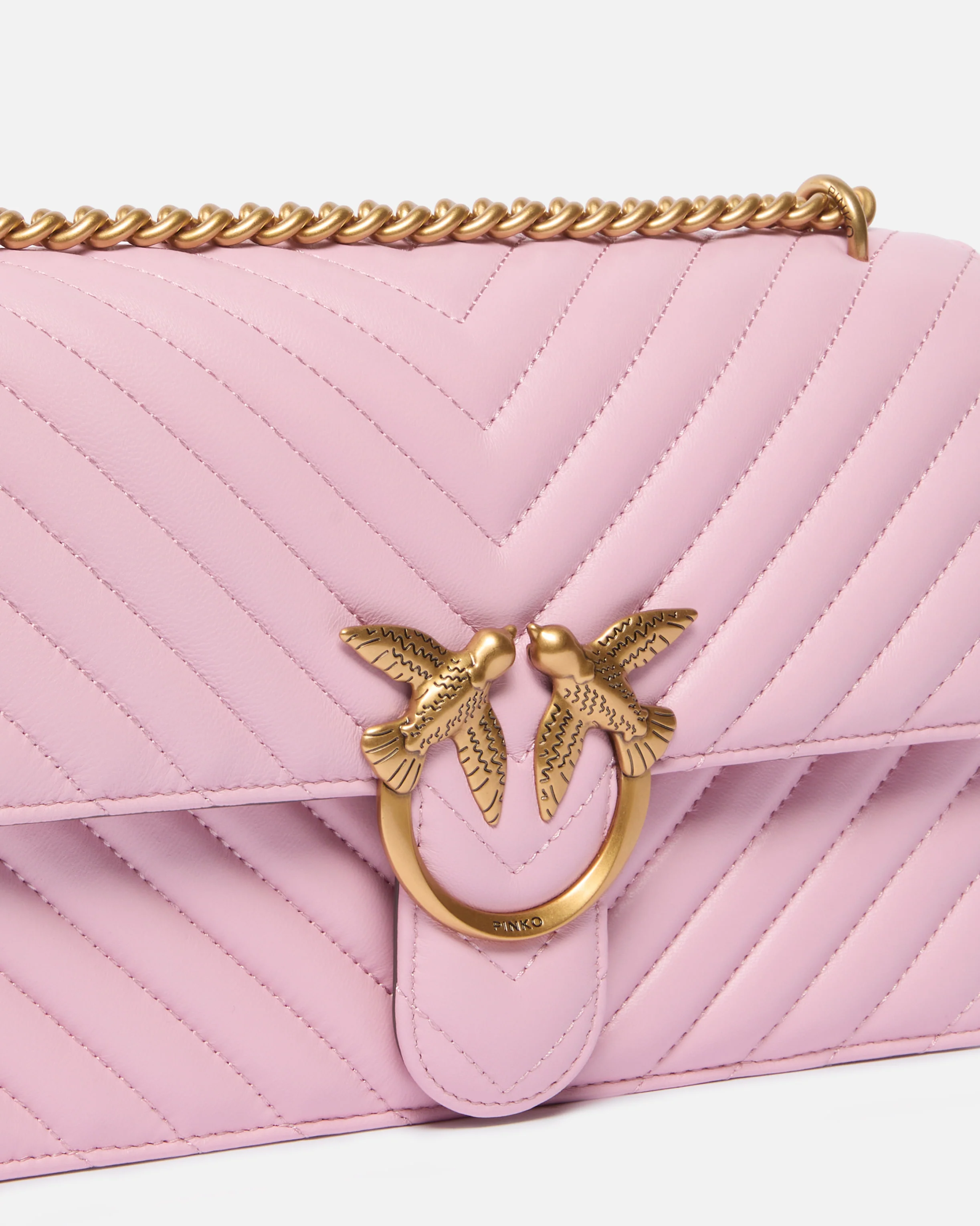 Borsa media a tracolla Love Bag One Chevron - Image 3
