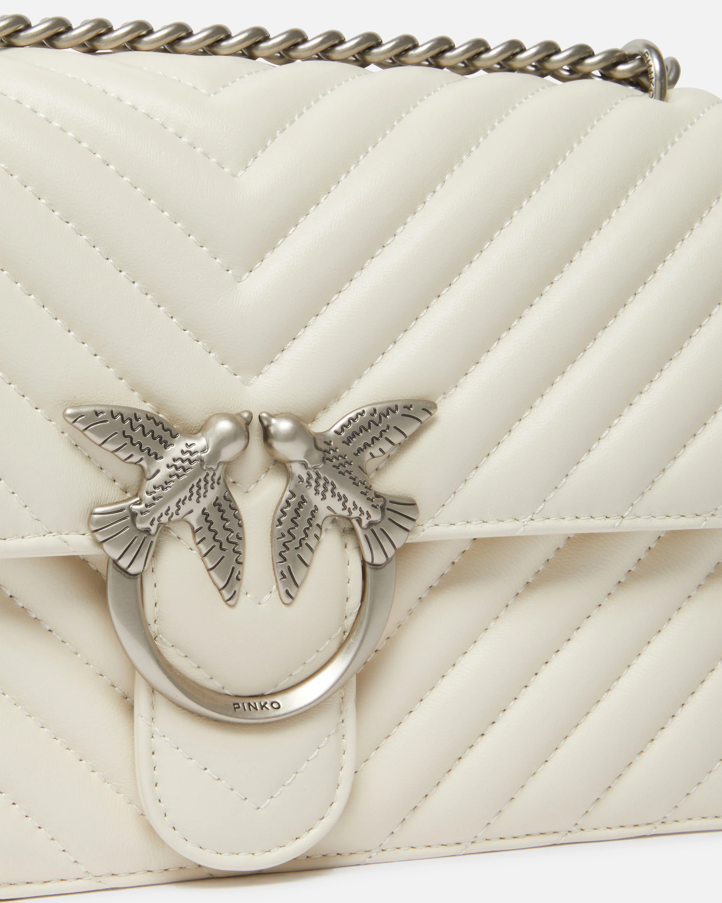 Borsa media a tracolla Love Bag One Chevron - Image 3
