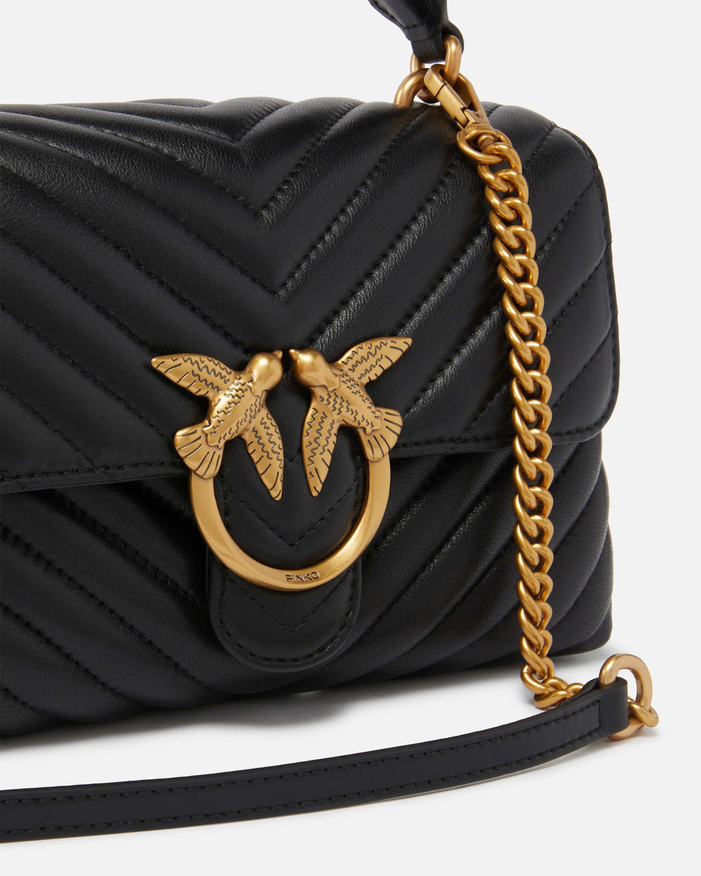 Borsa piccola a mano Lady Love Bag Puff Chevron - Image 3