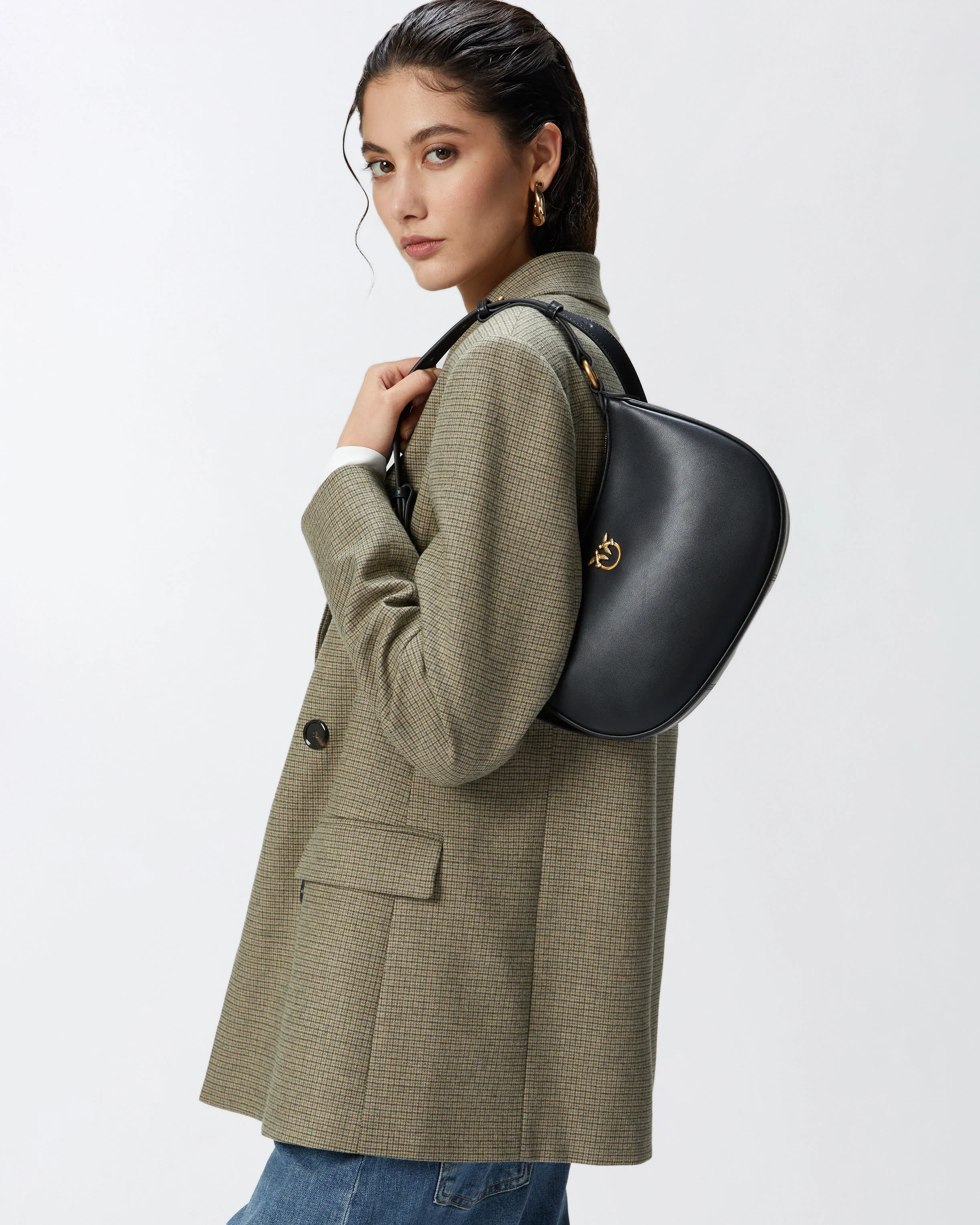 Borsa piccola a spalla Love Bag Half Moon Simply - Image 6