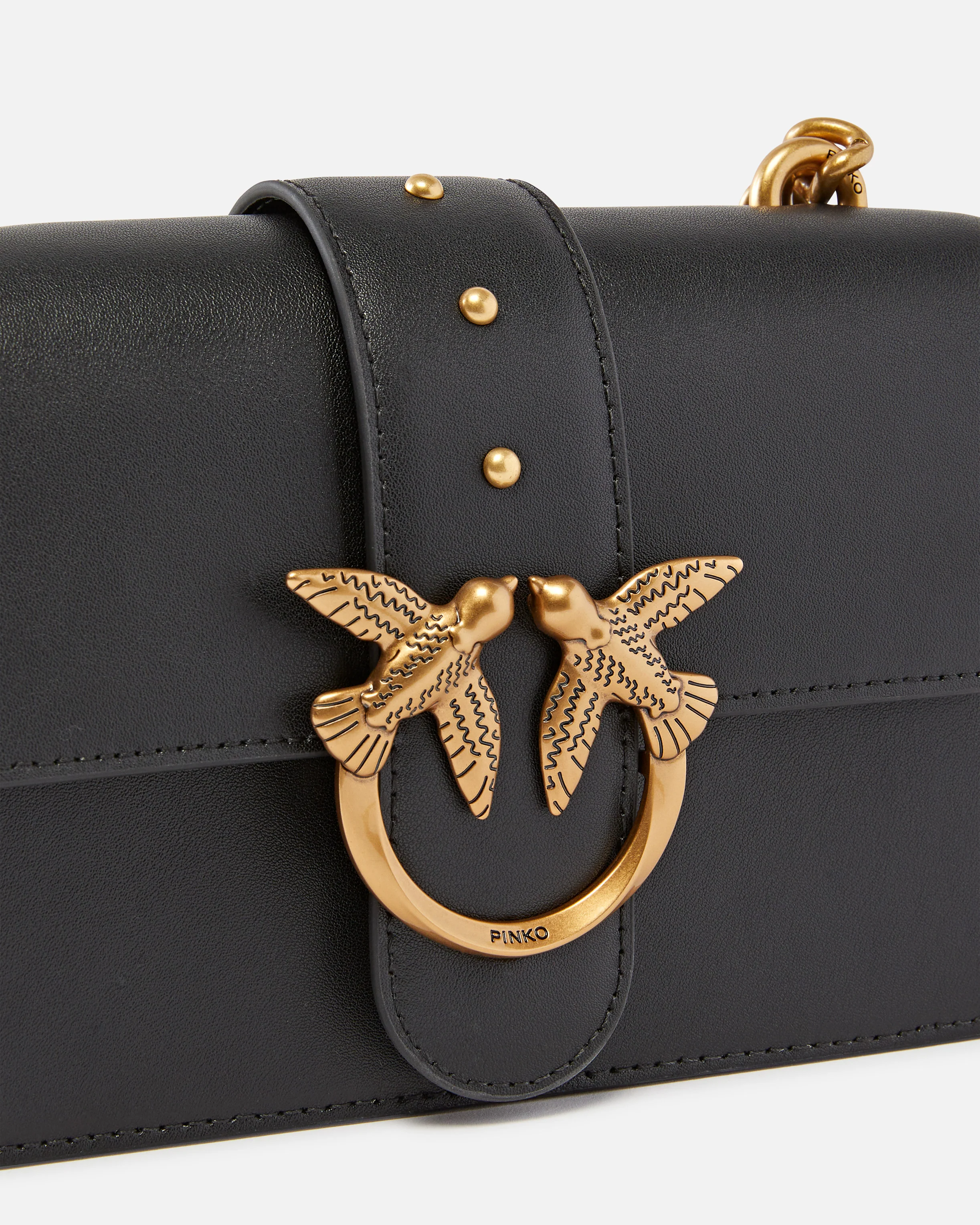 Borsa piccola a spalla Love Bag One Simply in pelle - Image 3