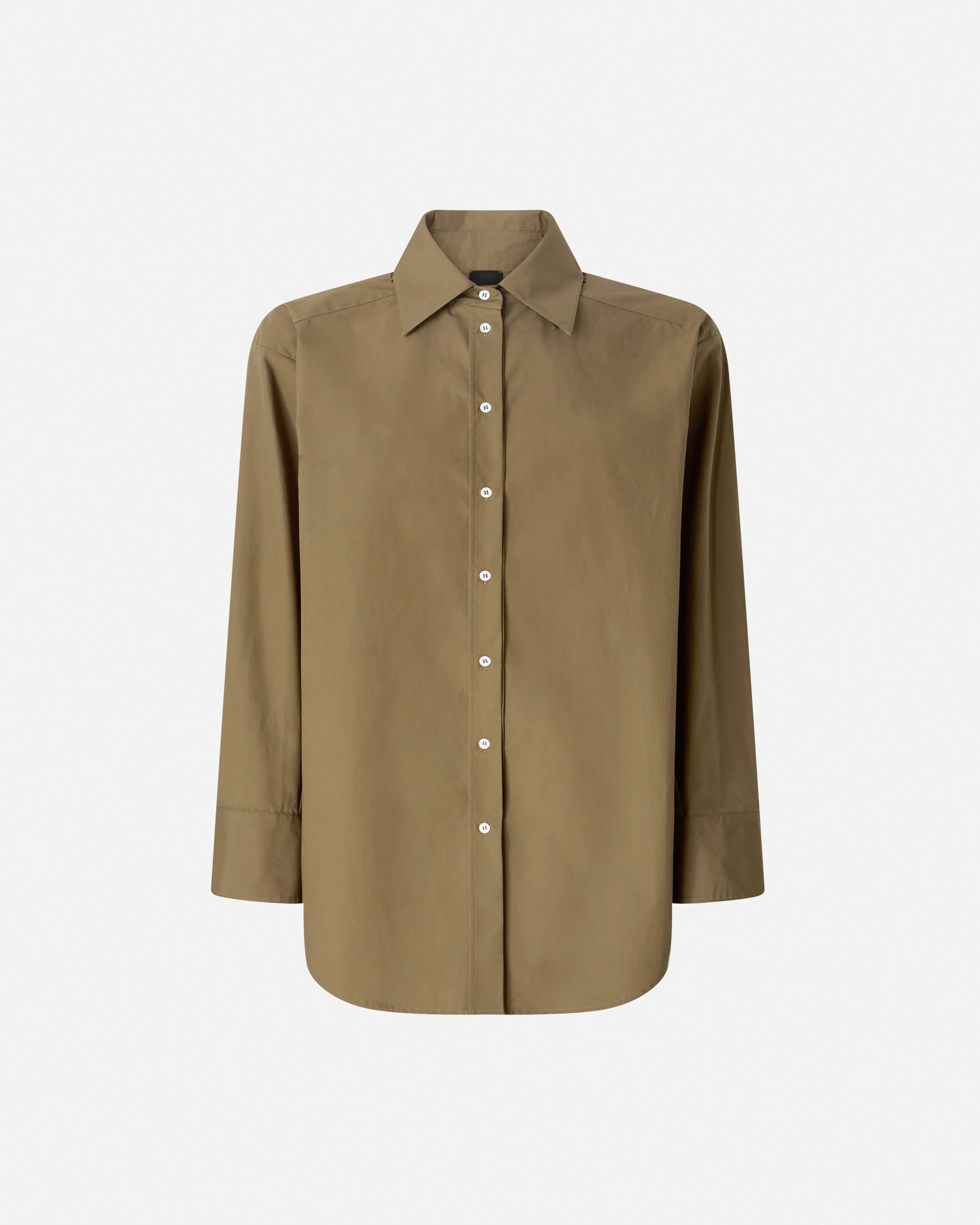 Camicia in popeline con dettagli in pizzo - Image 5
