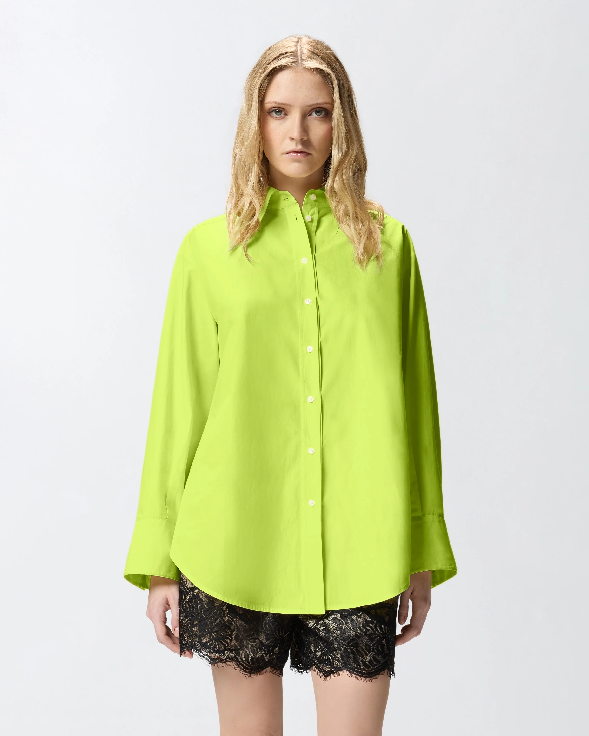 Camicia in popeline di cotone