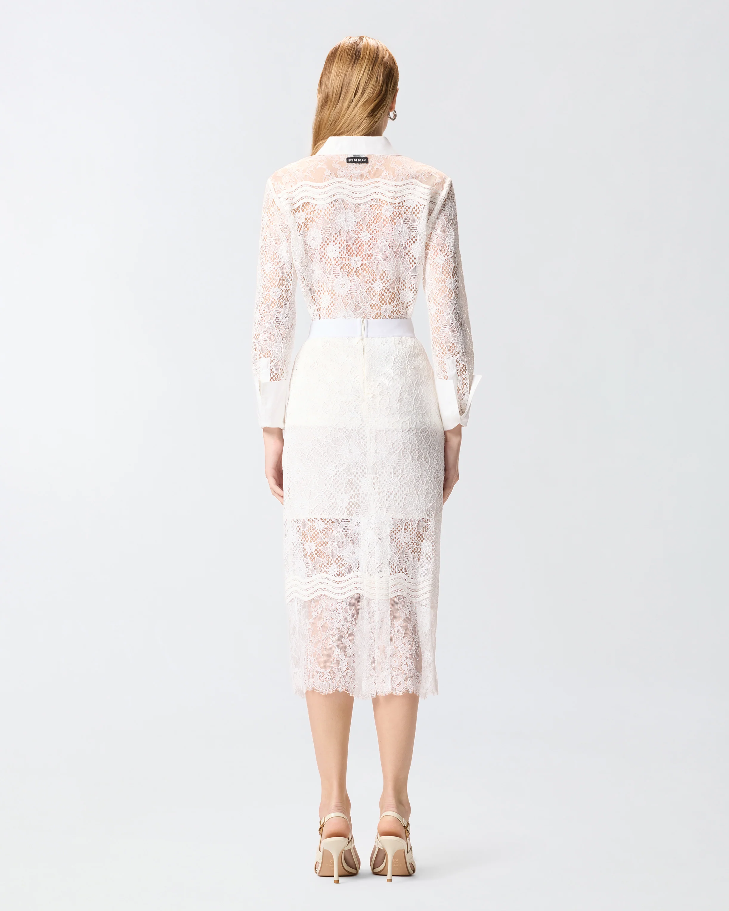 Camicia in tulle e pizzo - Image 3