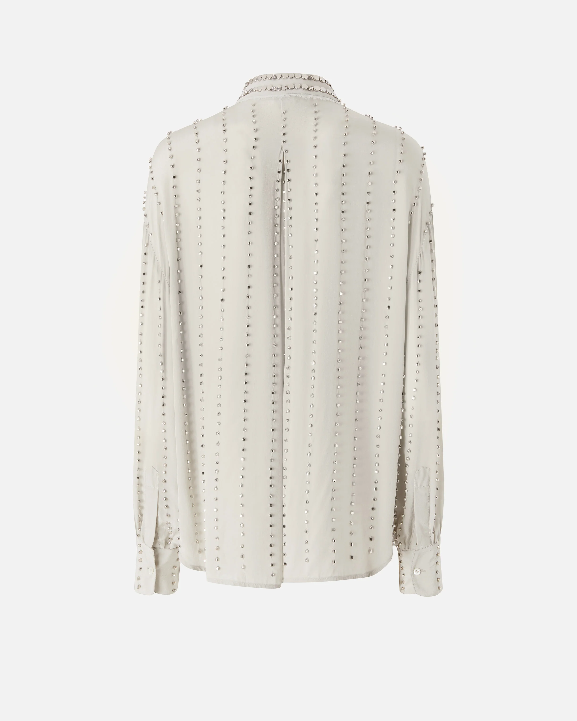 Camicia leggera con righe gioiello - Image 6