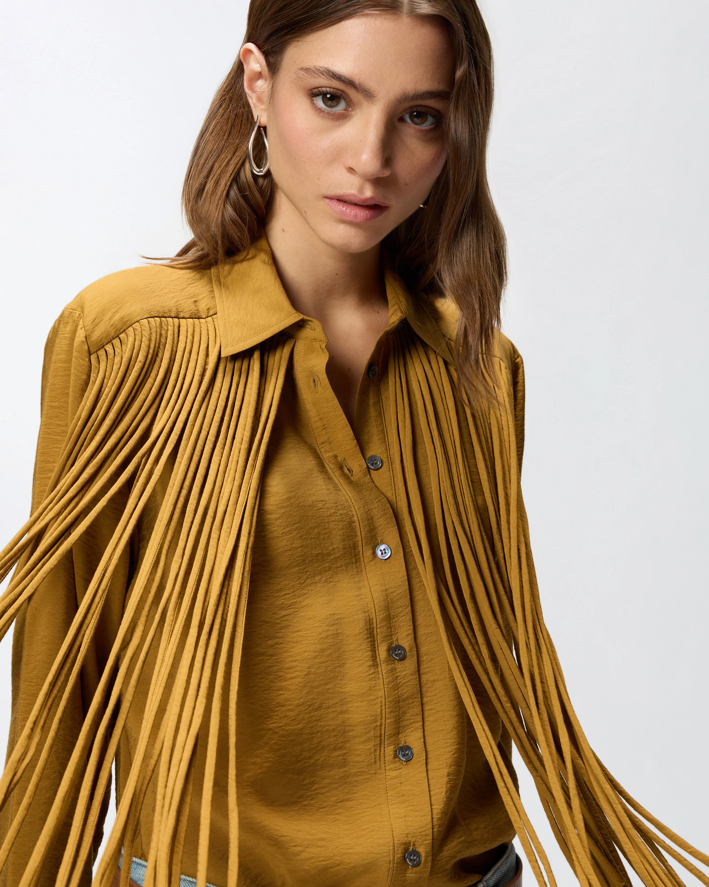 Camicia stile texano con frange - Image 4