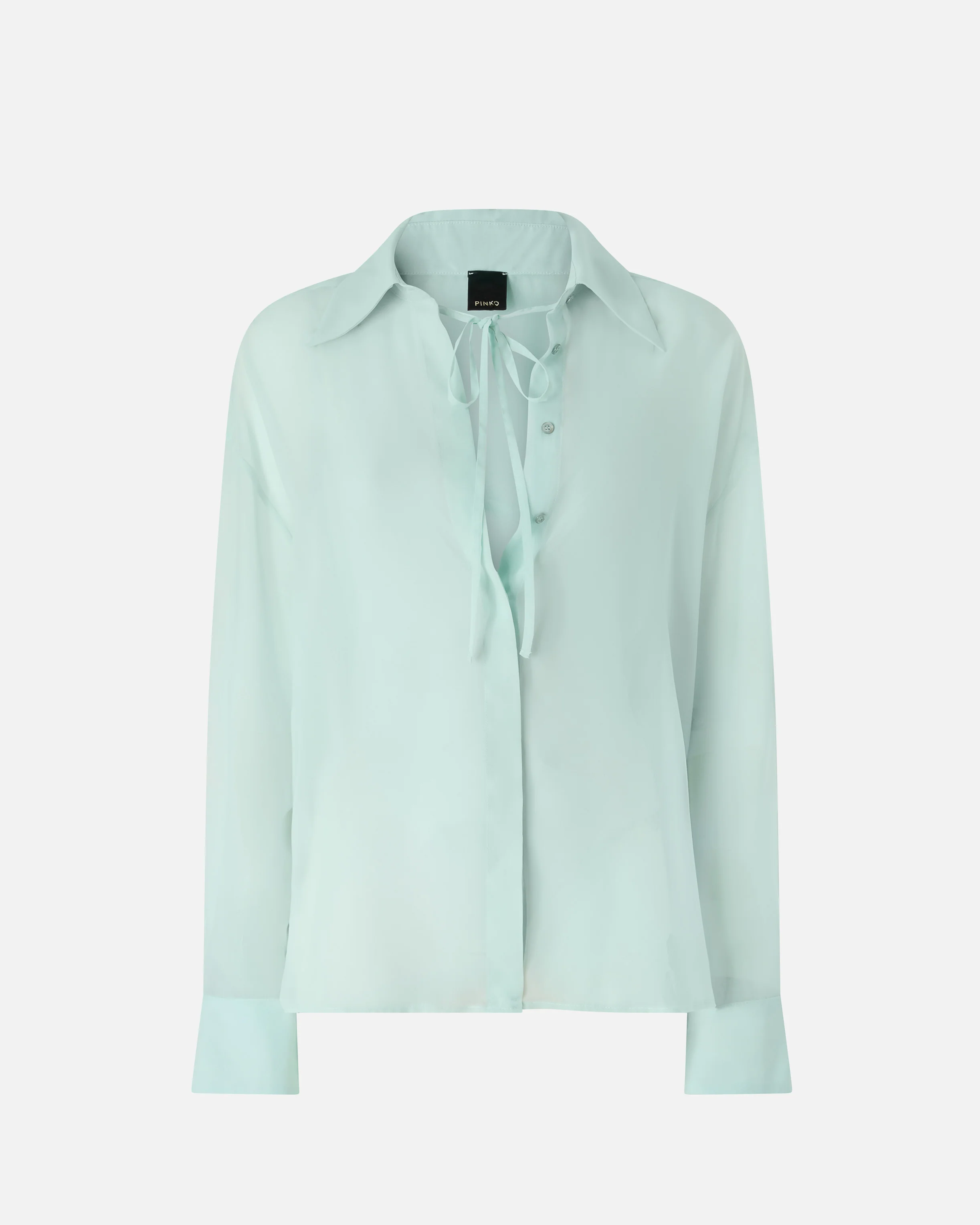 Camicia trasparente in chiffon - Image 5