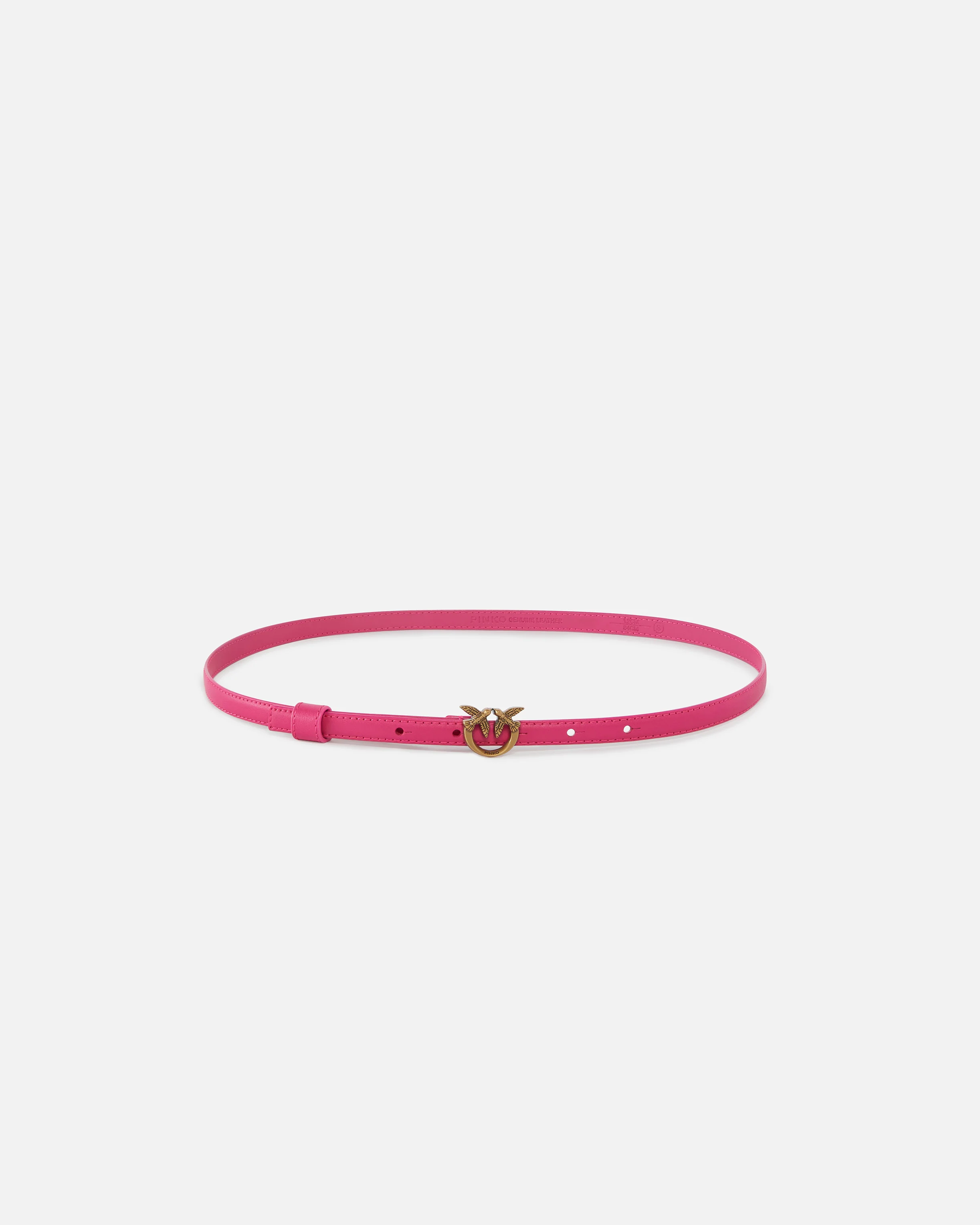 Cintura sottile fibbia Love Birds 1cm