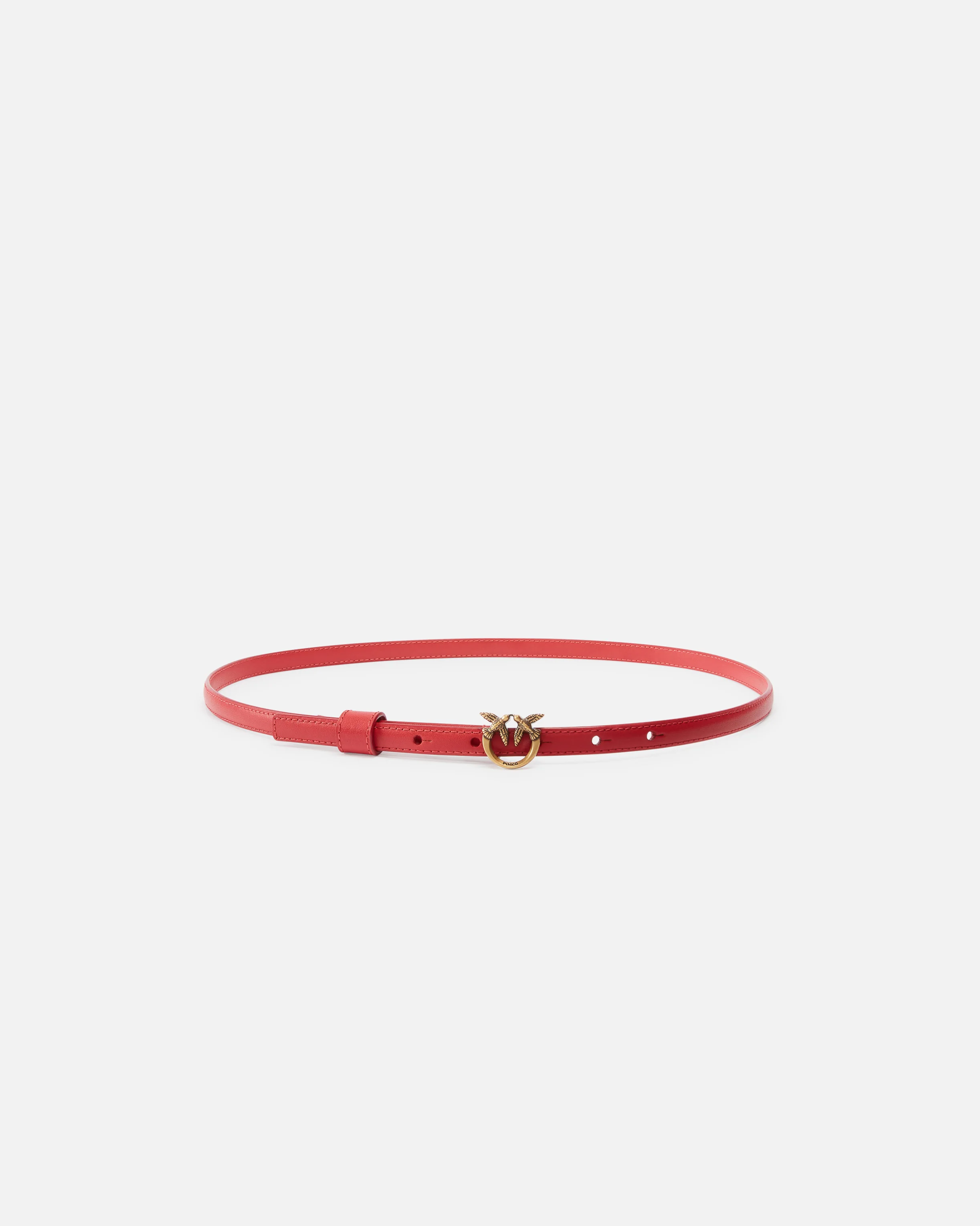 Cintura sottile fibbia Love Birds 1cm