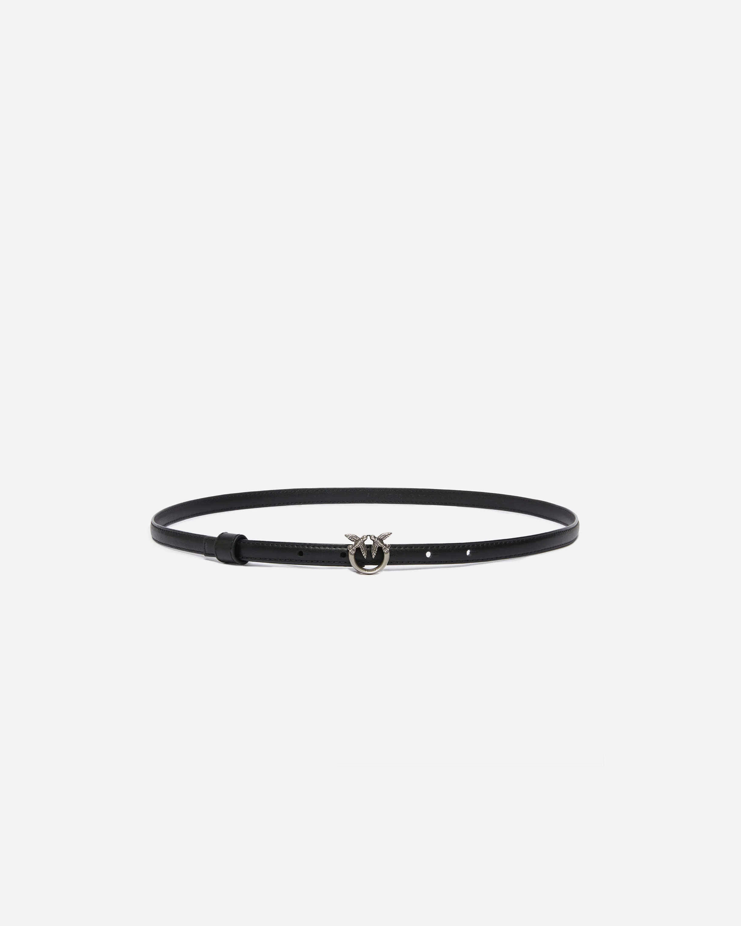 Cintura sottile fibbia Love Birds 1cm