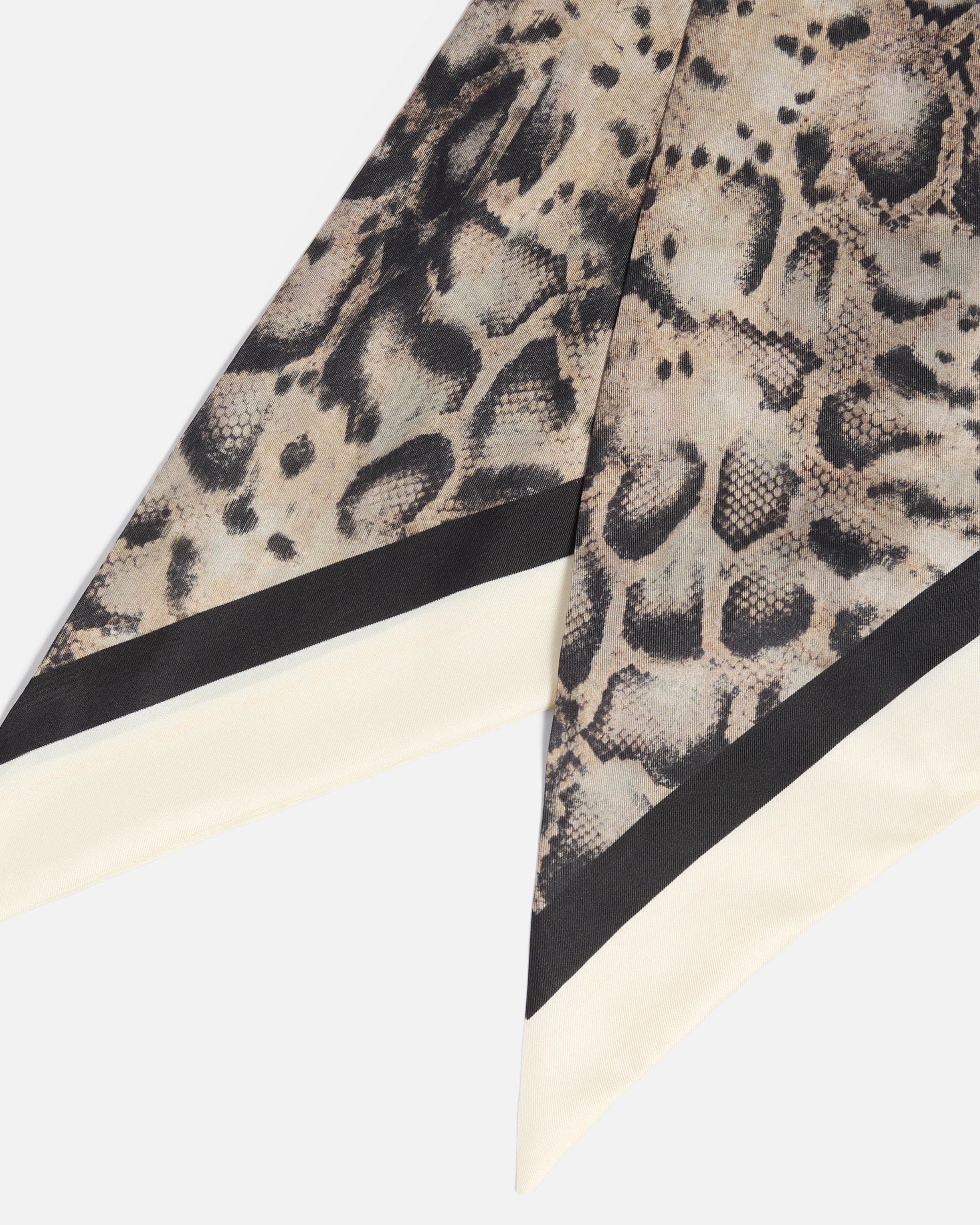 Foulard triangolare con stampa snake - Image 5
