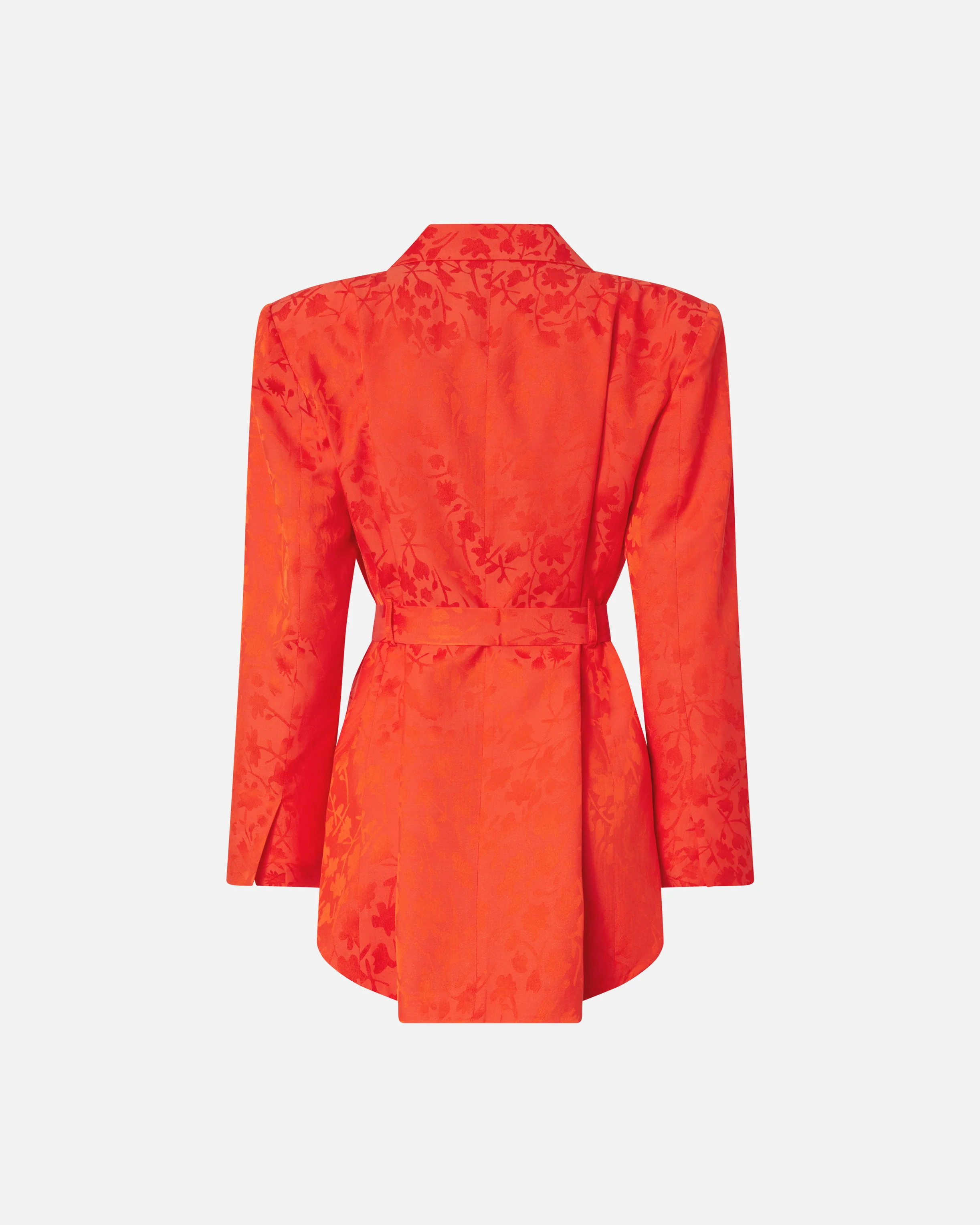 Giacca kimono in jacquard floreale - Image 6