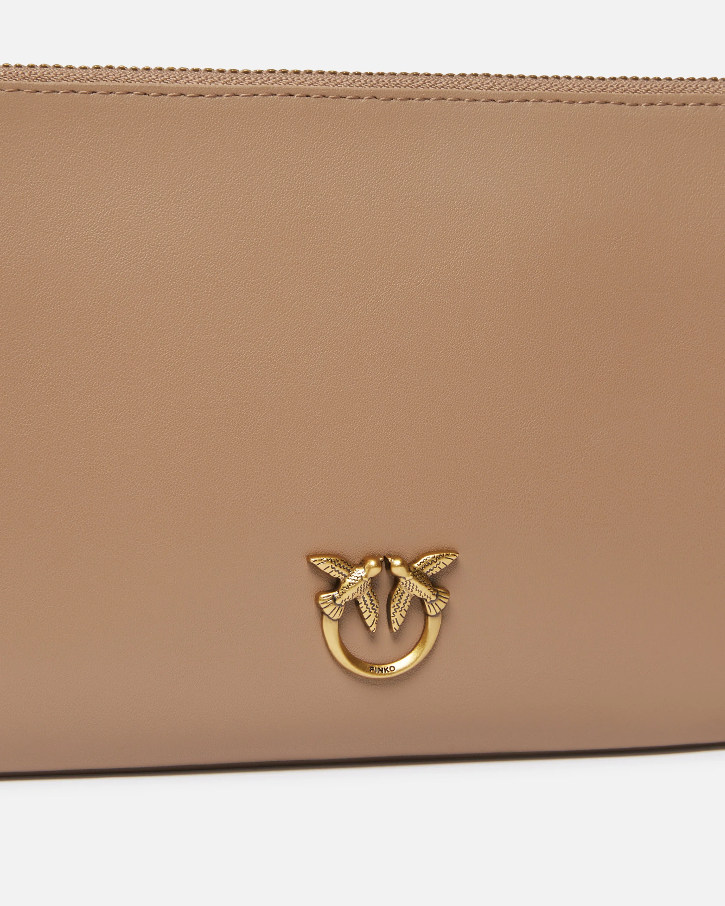 Horizontal Flat Bag in pelle - Image 3