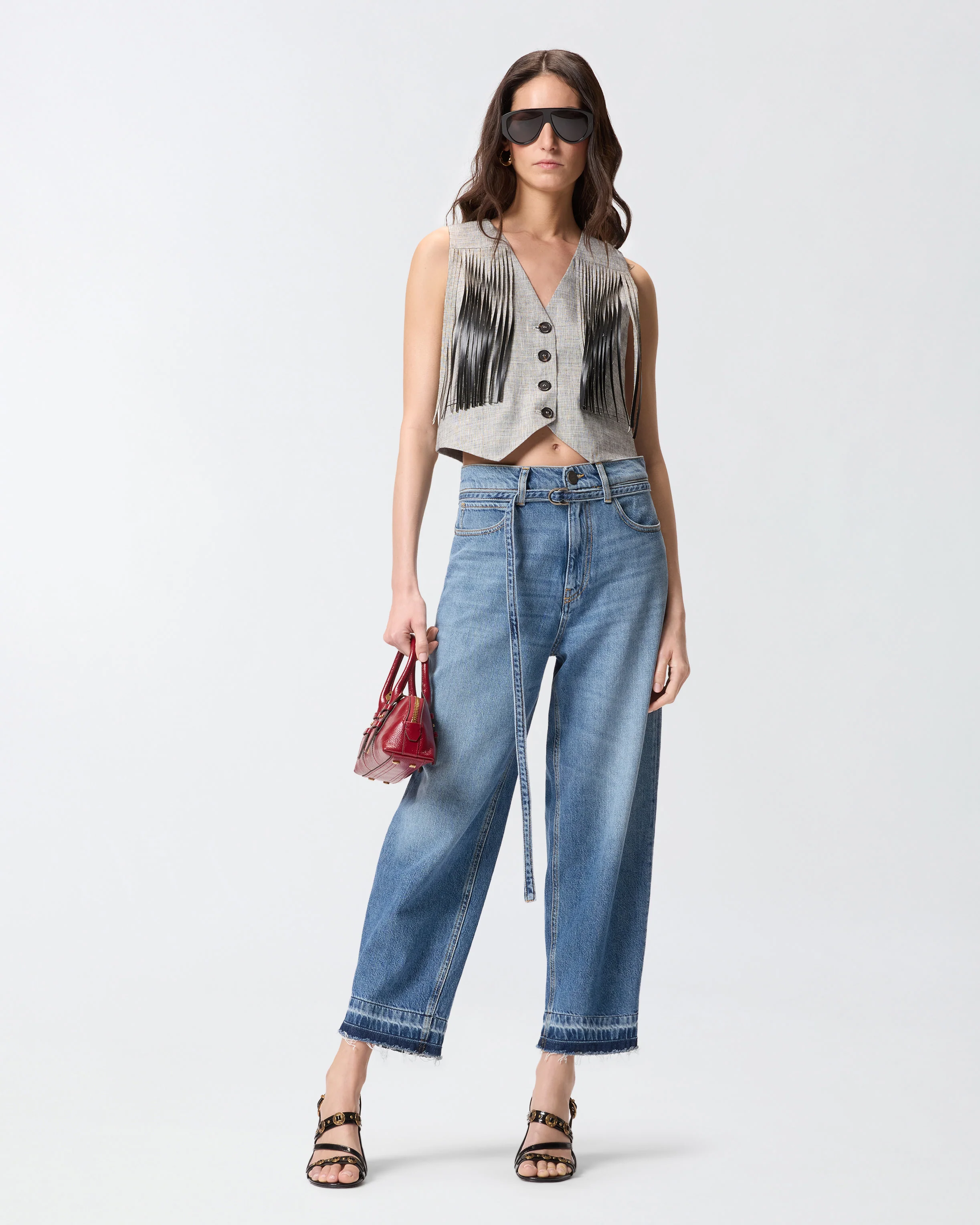 Jeans balloon effetto vissuto