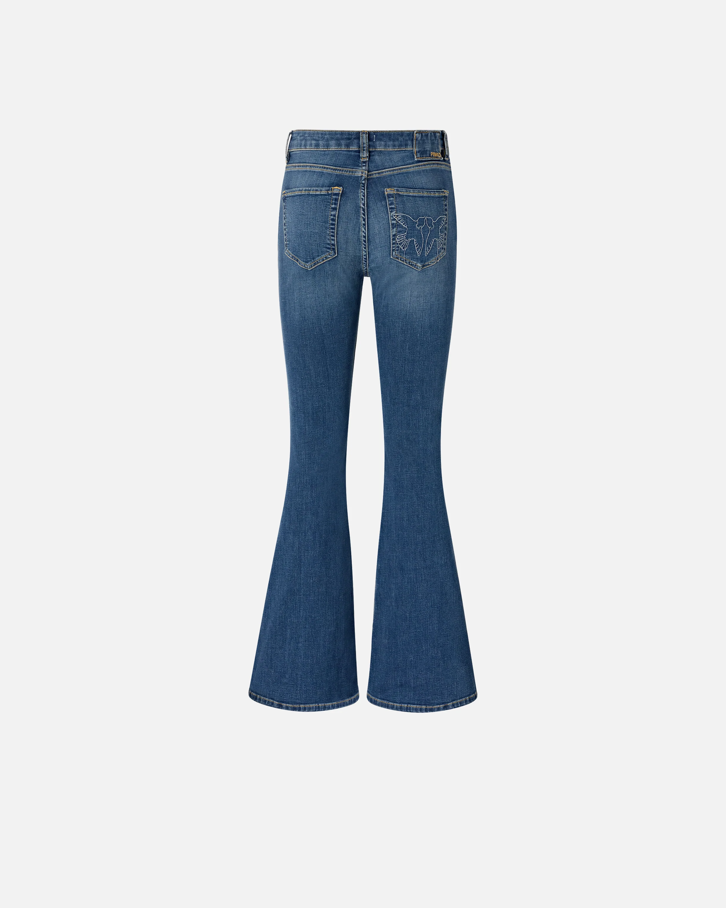 Jeans flared in denim stretch - Image 6