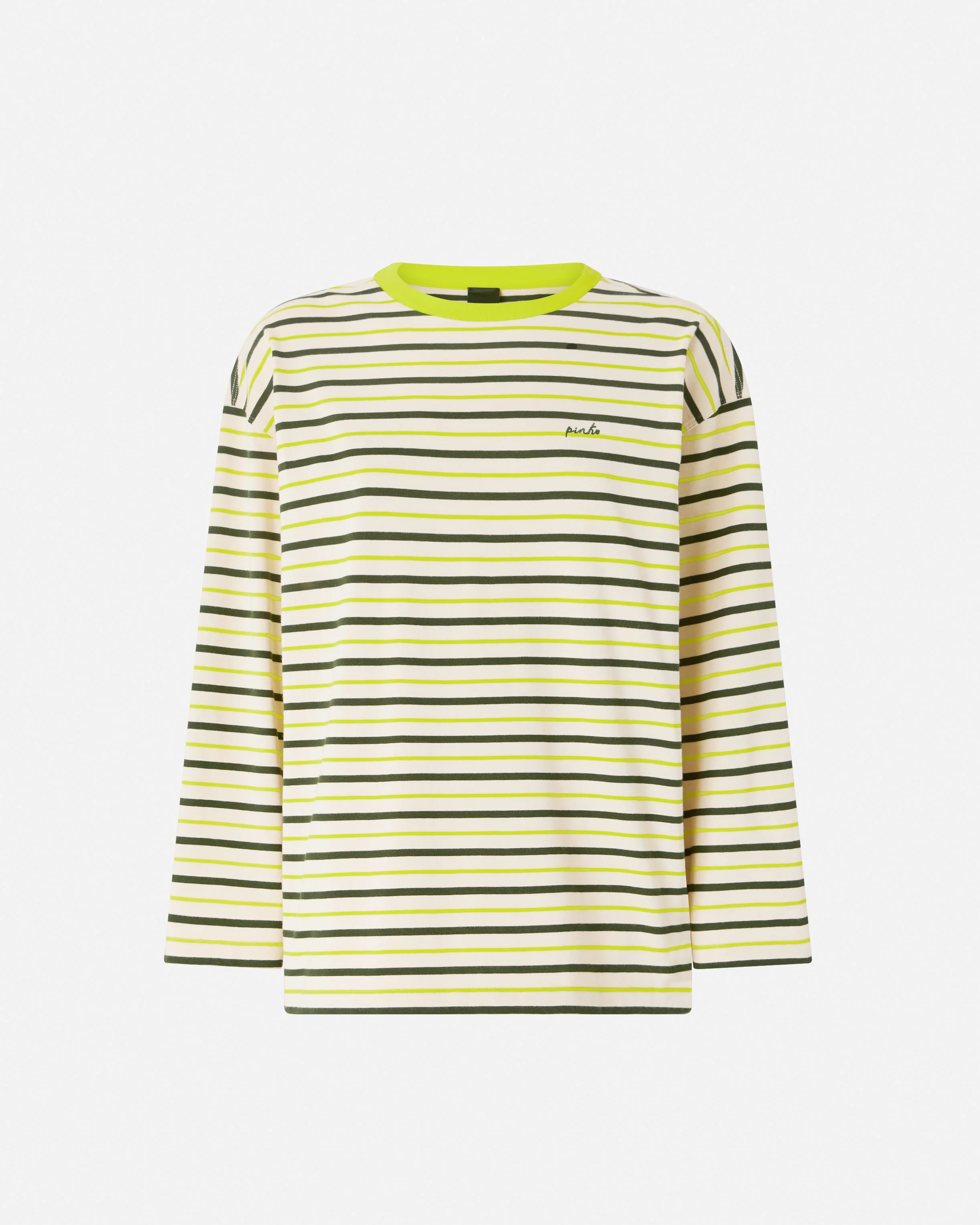 Maglia a righe con ricamo PINKO - Image 6