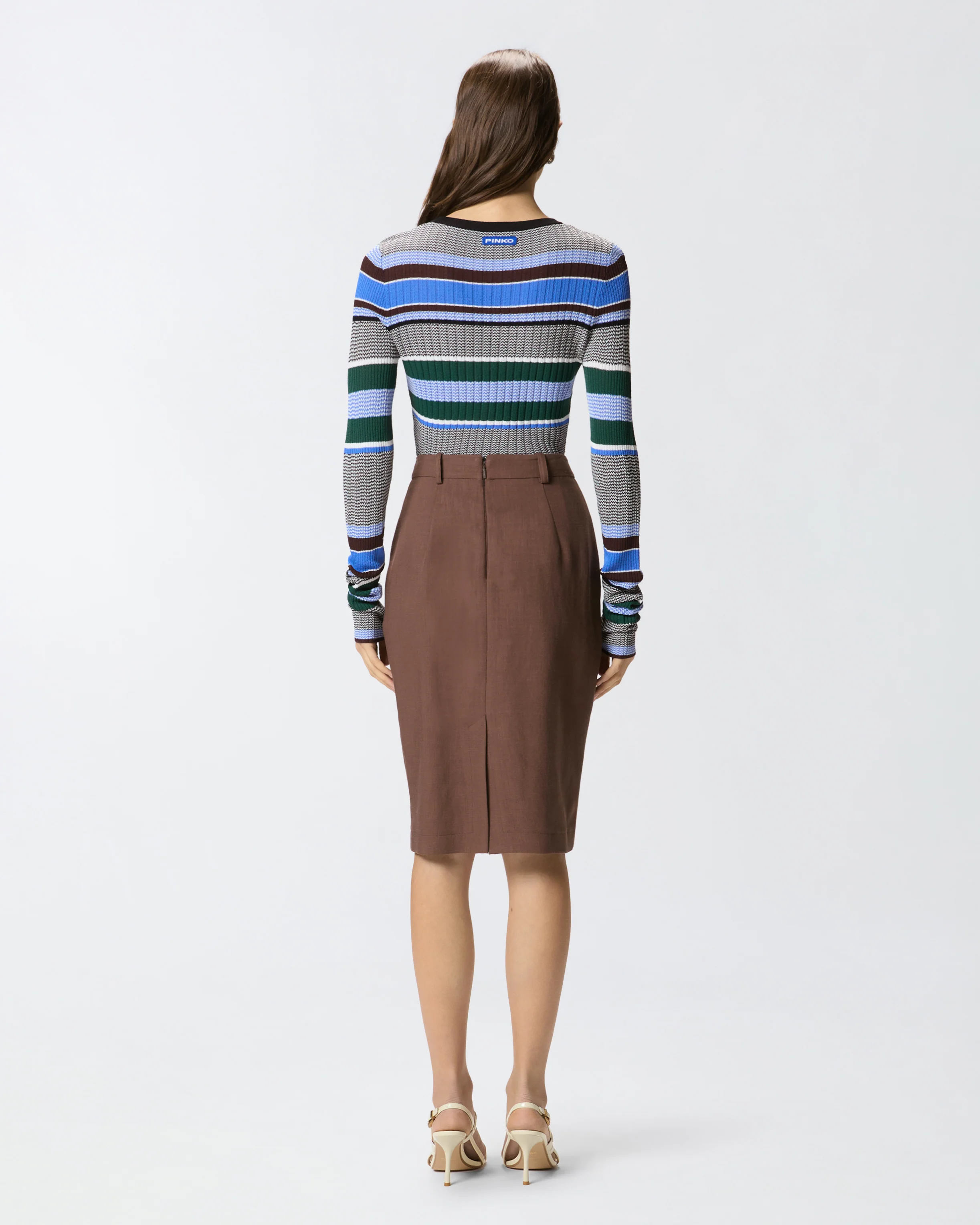 Maglia a righe multicolor - Image 3