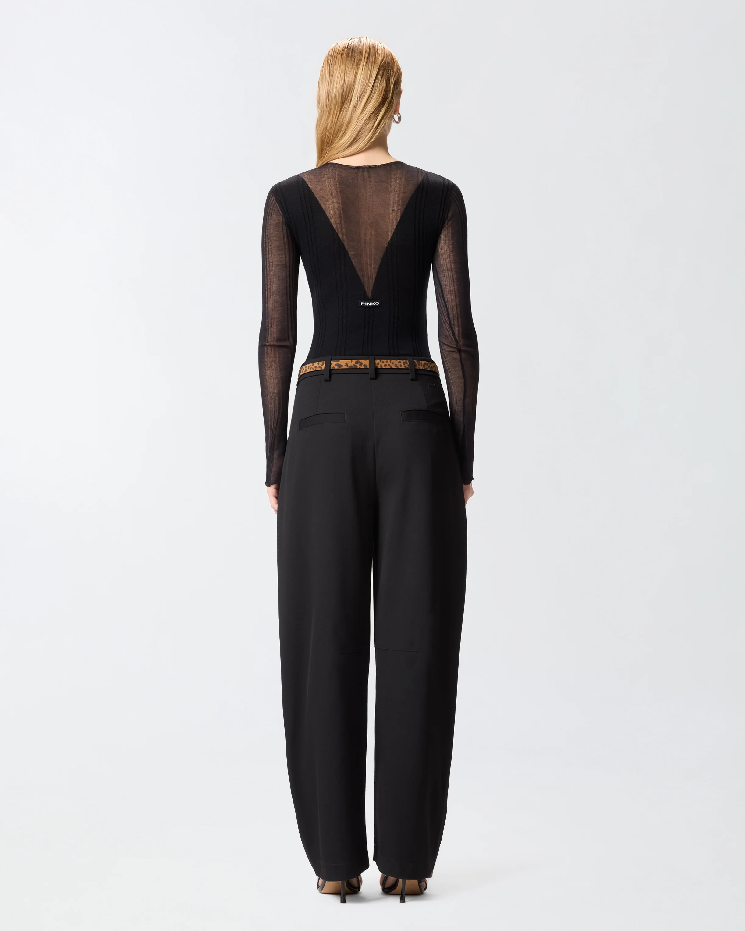 Maglia body con trasparenze - Image 3